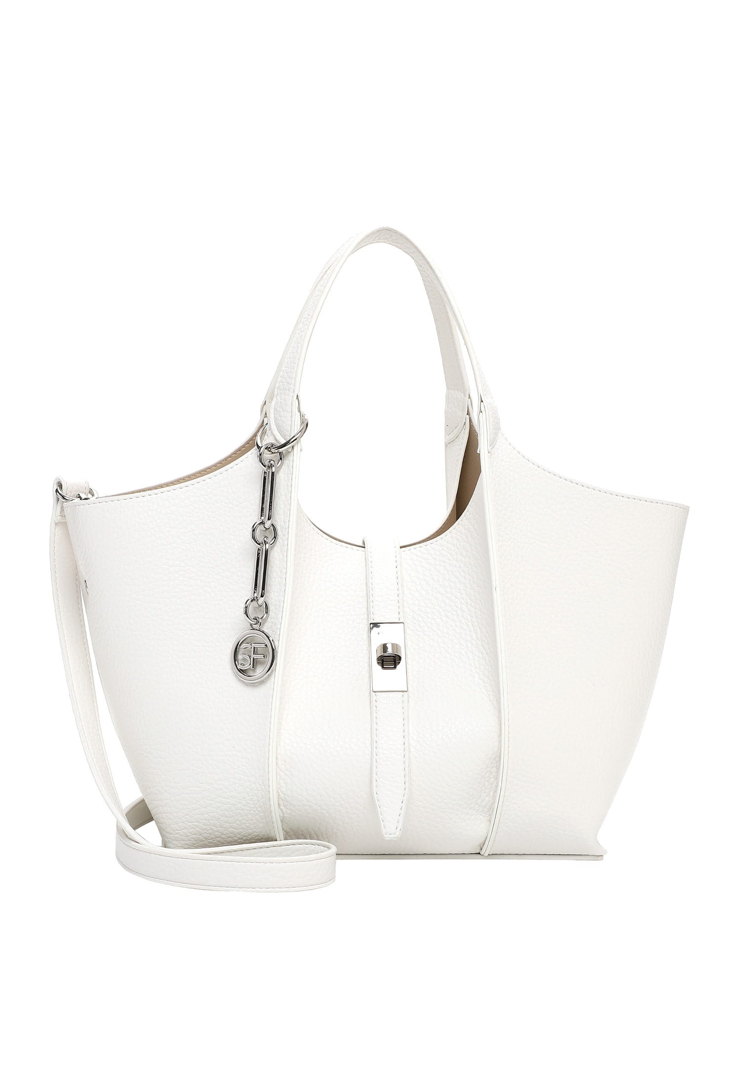 Suri Frey Sac En Toile Sfy Daggy Small White One Size unisex