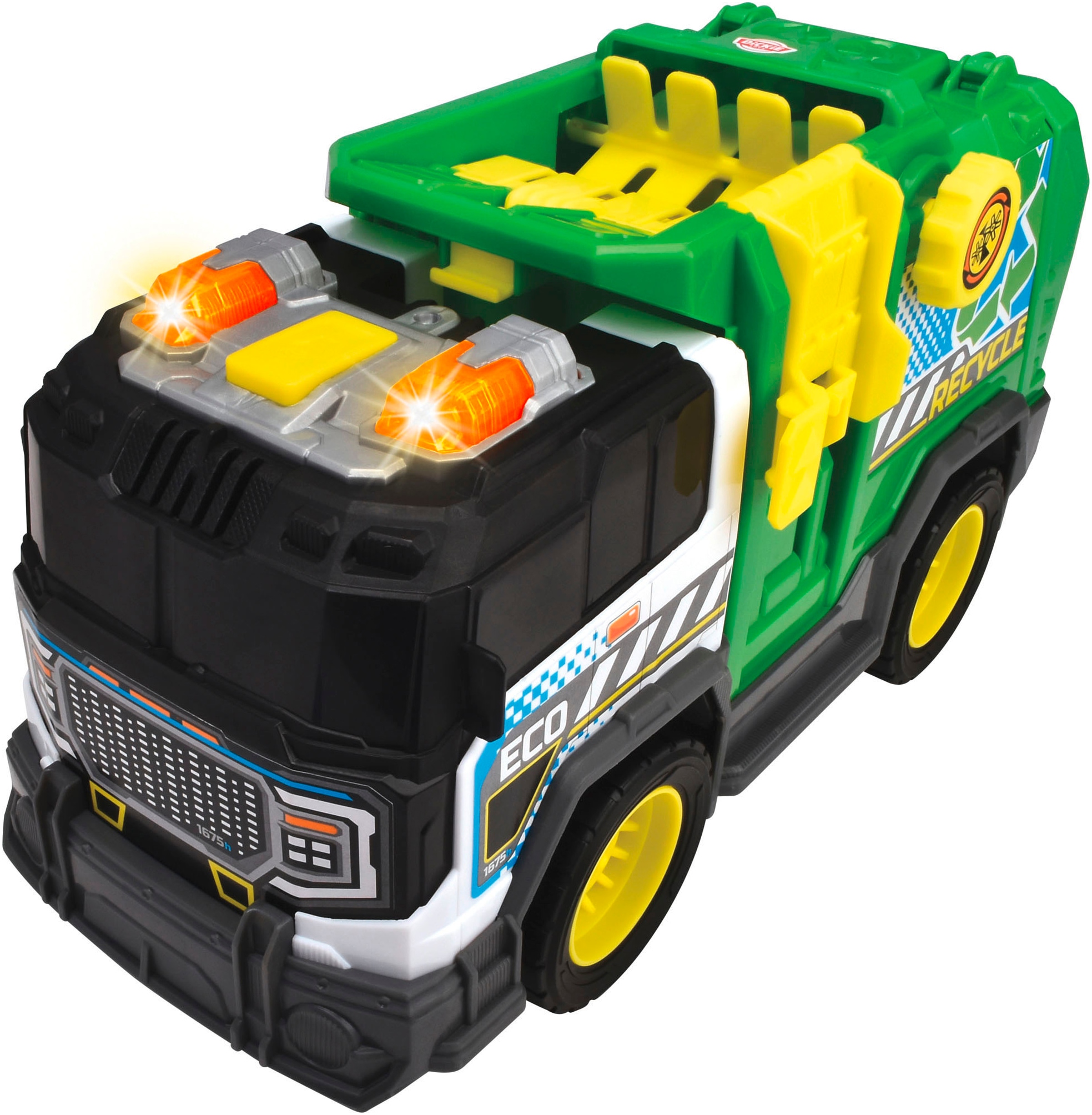 Dickie Toys Spielzeug-LKW »Recycle Truck«, mit Licht und Sound