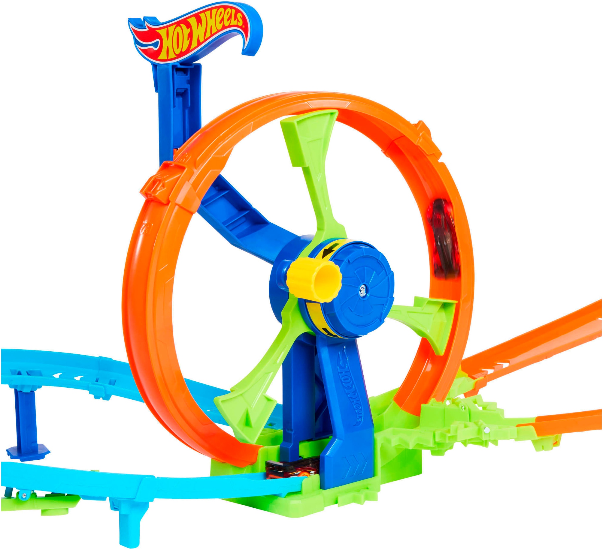 Hot Wheels Autorennbahn »Hot Wheels Action Loop & Crash«