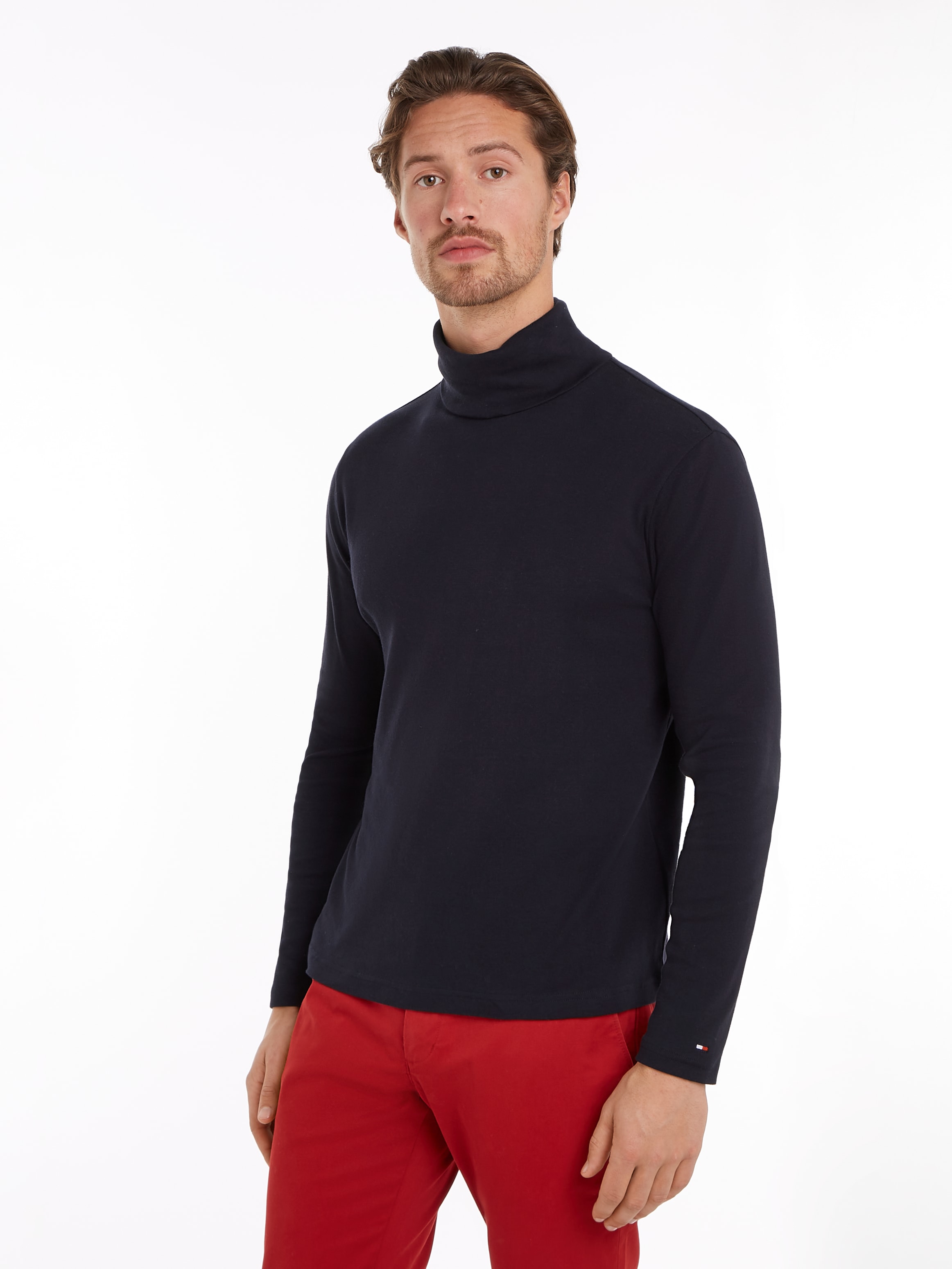 Tommy Hilfiger Rollkragenshirt »ROLL NECK LS TEE«