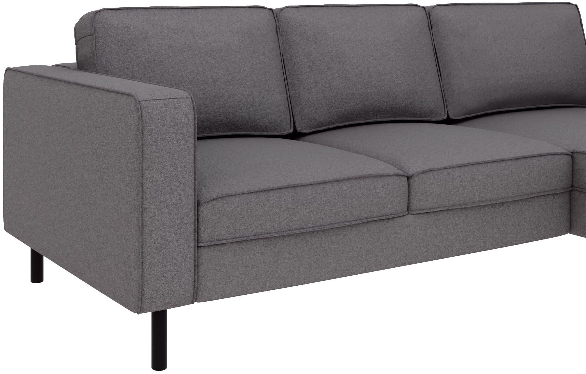 TRENDMANUFAKTUR Ecksofa »Watkins, Couch wahlweise mit Schlaffunktion & Bettkasten, auch in Cord«, Recamiere beidseitig montierbar, OTTOs Choice, Breite 232 cm