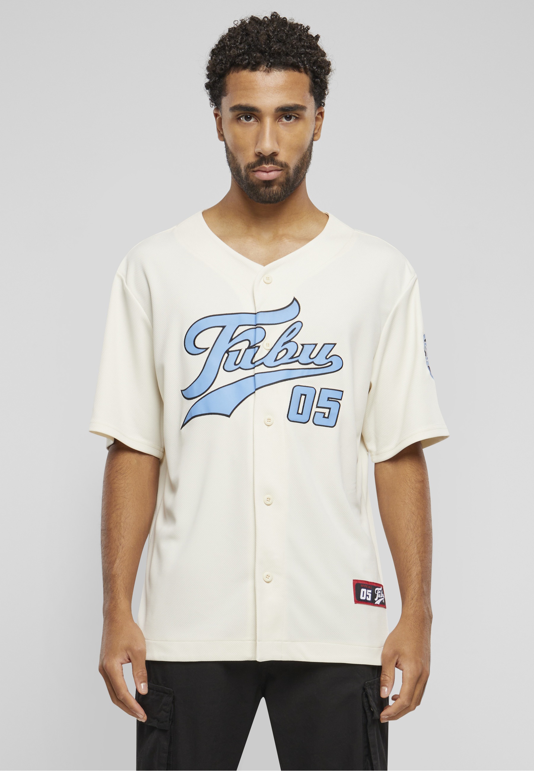 Fubu T-Shirt »Fubu Herren FM241-007-1 Fubu Varsity Baseball Jersey« 1 Stk.