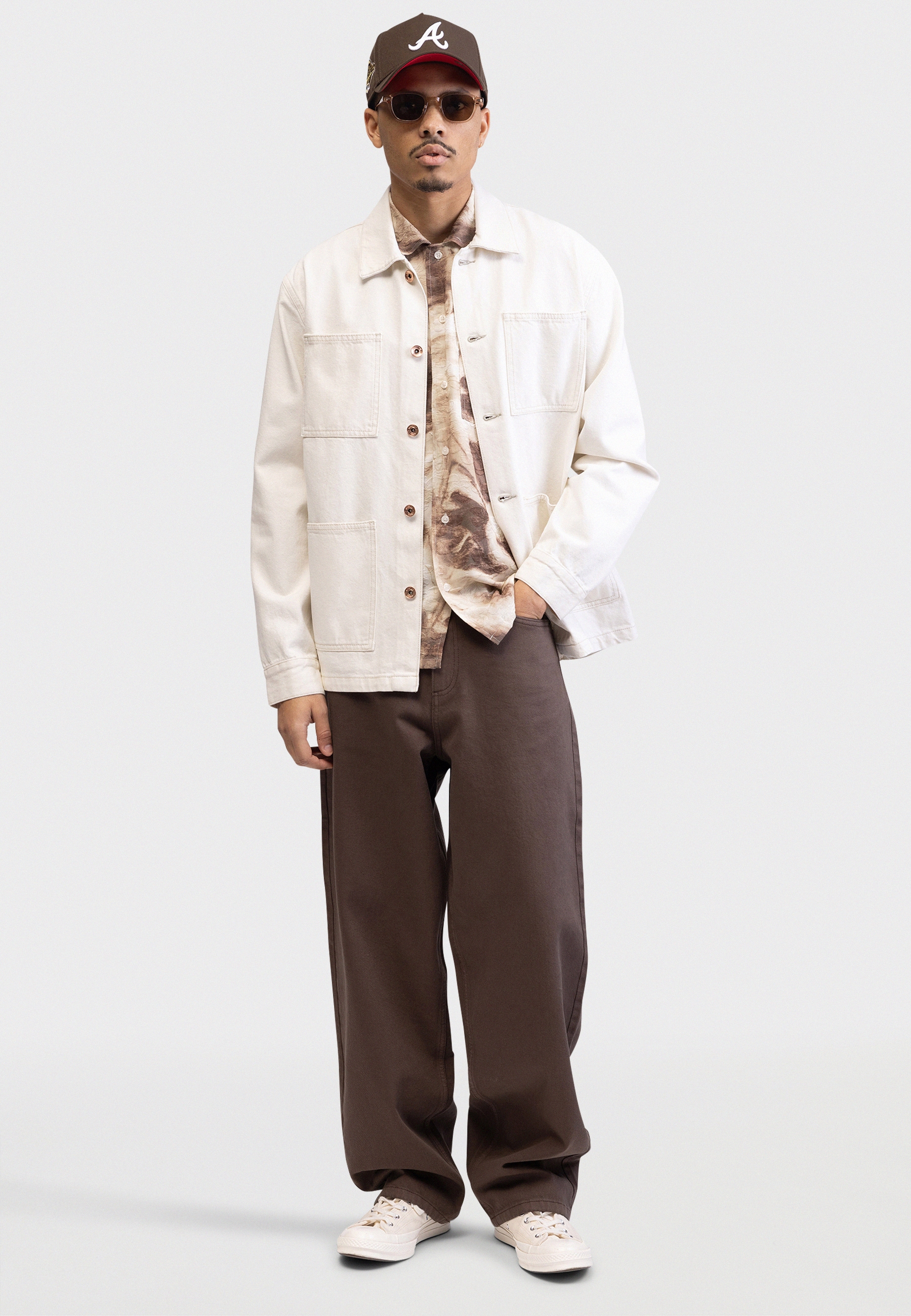 REDEFINED REBEL Langarmhemd »Redefined Rebel Shirt RRAce Shirt BOXY FIT«
