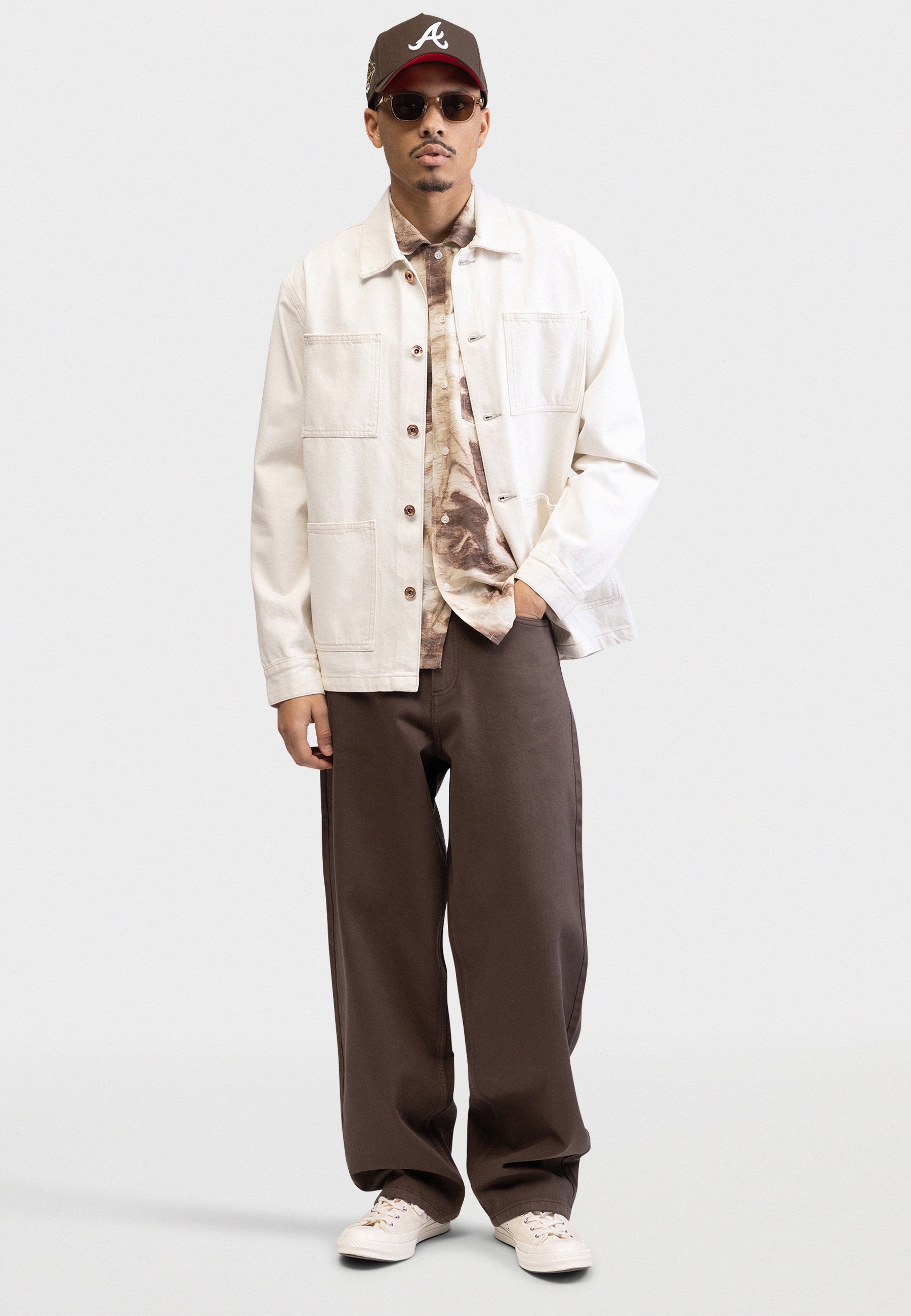 REDEFINED REBEL Langarmhemd "Redefined Rebel Shirt RRAce Shirt BOXY FIT" günstig online kaufen