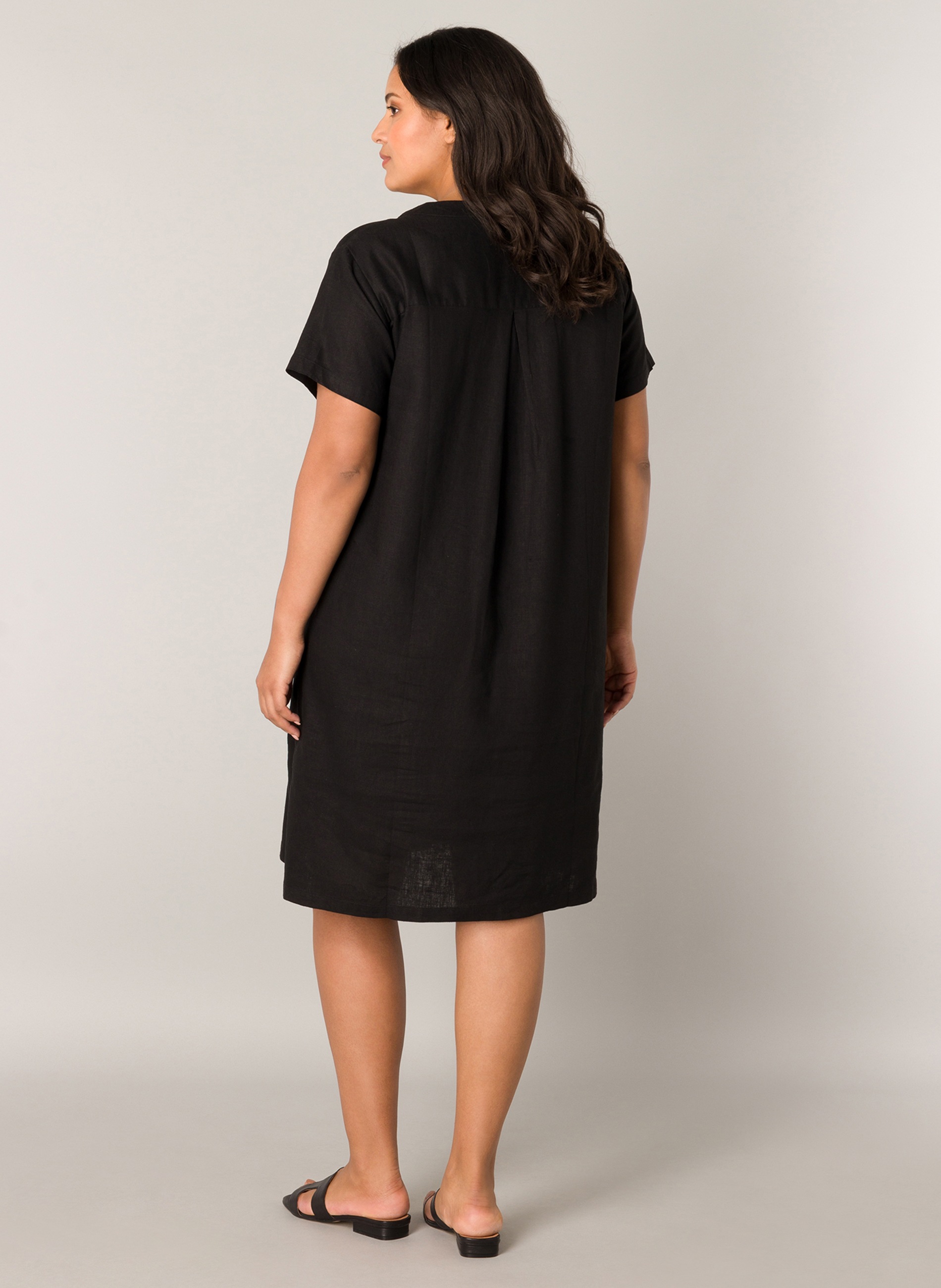 Base Level Curvy Tunikakleid Yacinthe Sommerkleid günstig online kaufen