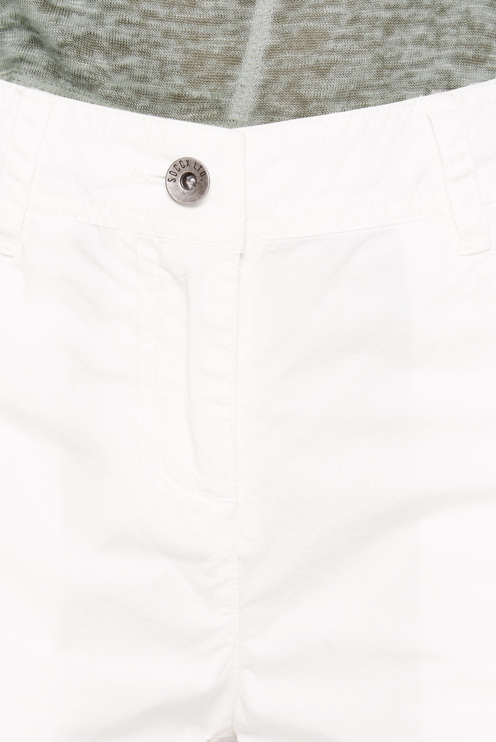 SOCCX Shorts, mit Bindeband am Saum