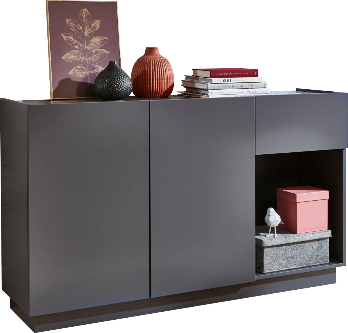 trendteam Sideboard "Luca", Schlichte Eleganz aus Italien, viel Stauraum - günstig online kaufen