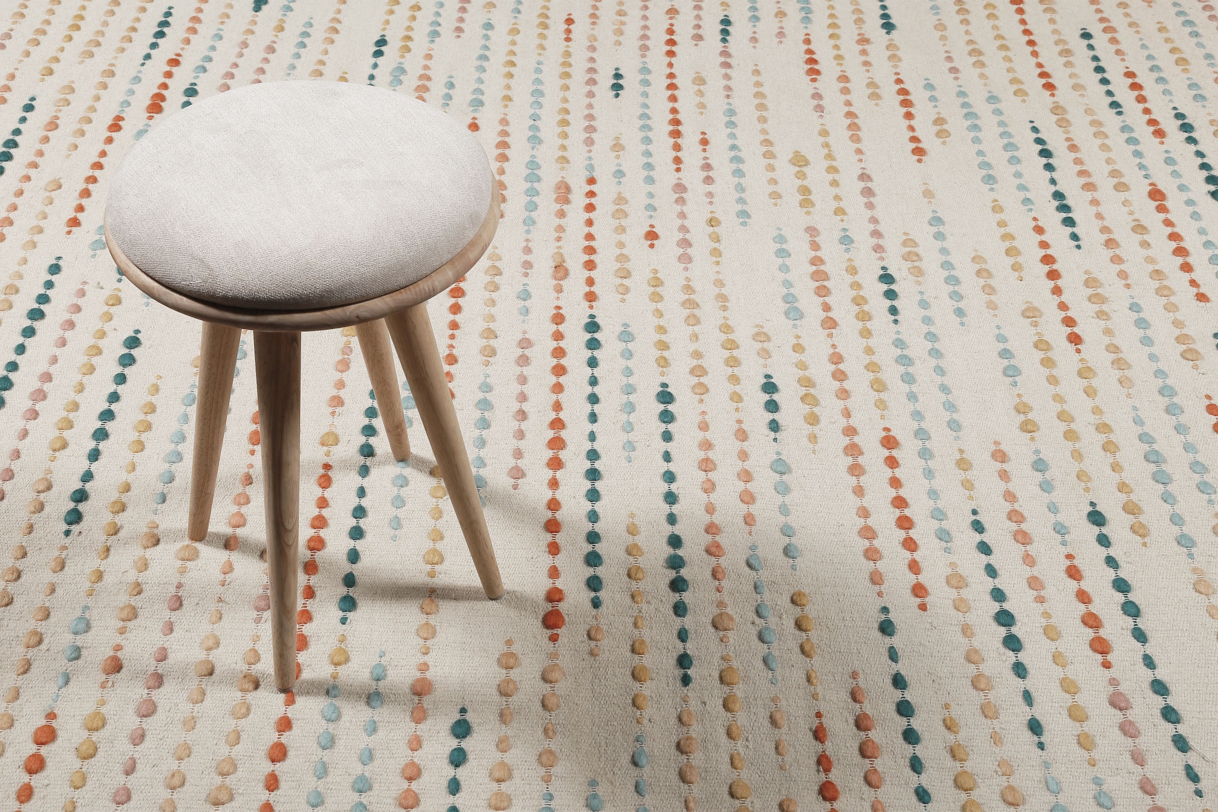 Wecon home Teppich »Maddie«, rechteckig, 11 mm Höhe, handgewebt, robust, strapazierfähig, skandinavisch, Naturfaser