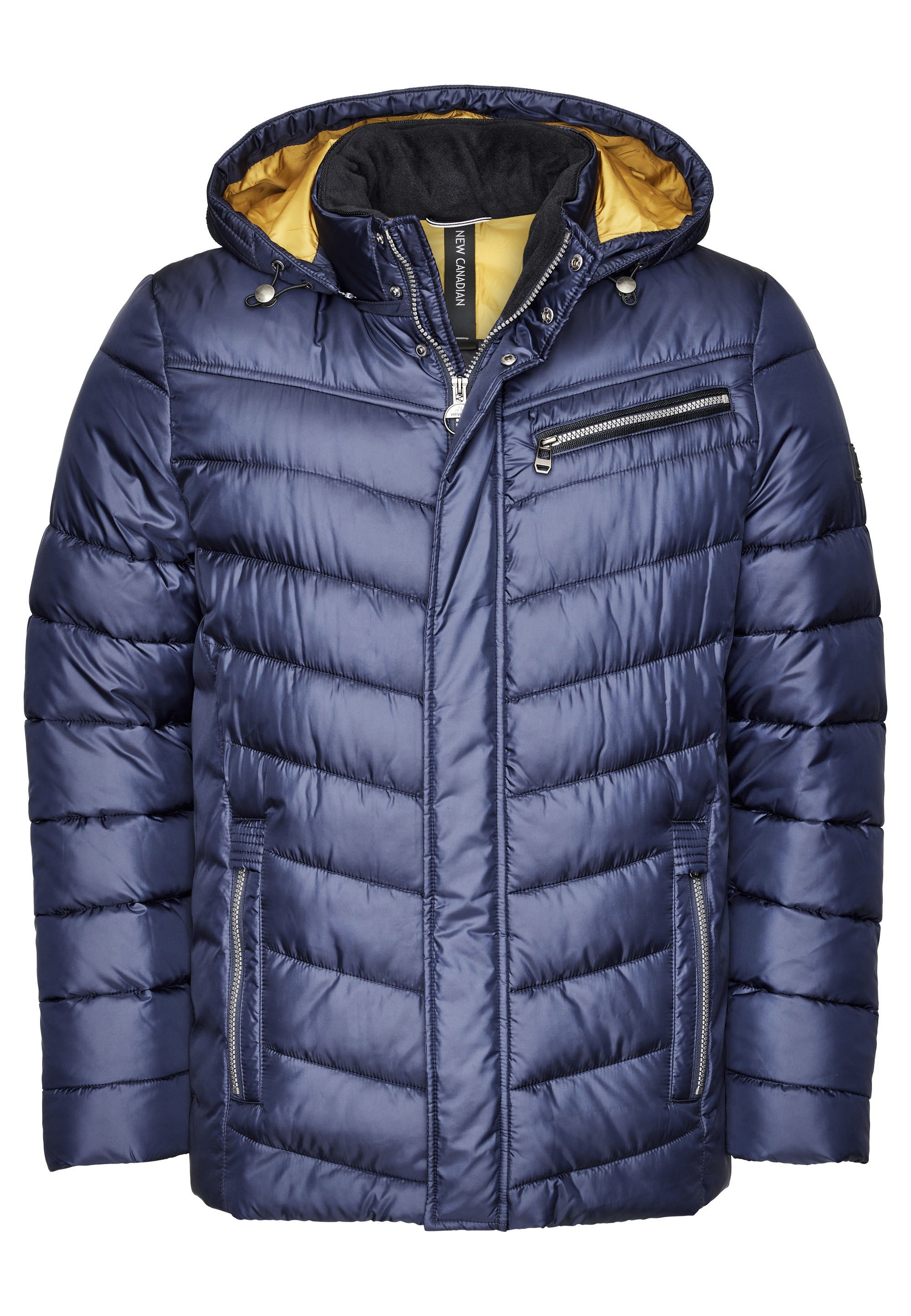 New Canadian Steppjacke, mit Fleece-Einsatz am Innenkragen