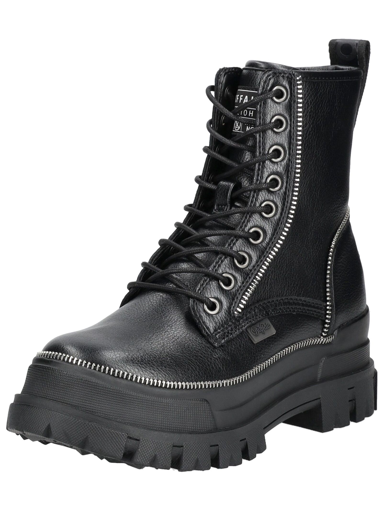 Buffalo Schnürstiefelette "Buffalo Stiefelette Lederimitat" günstig online kaufen