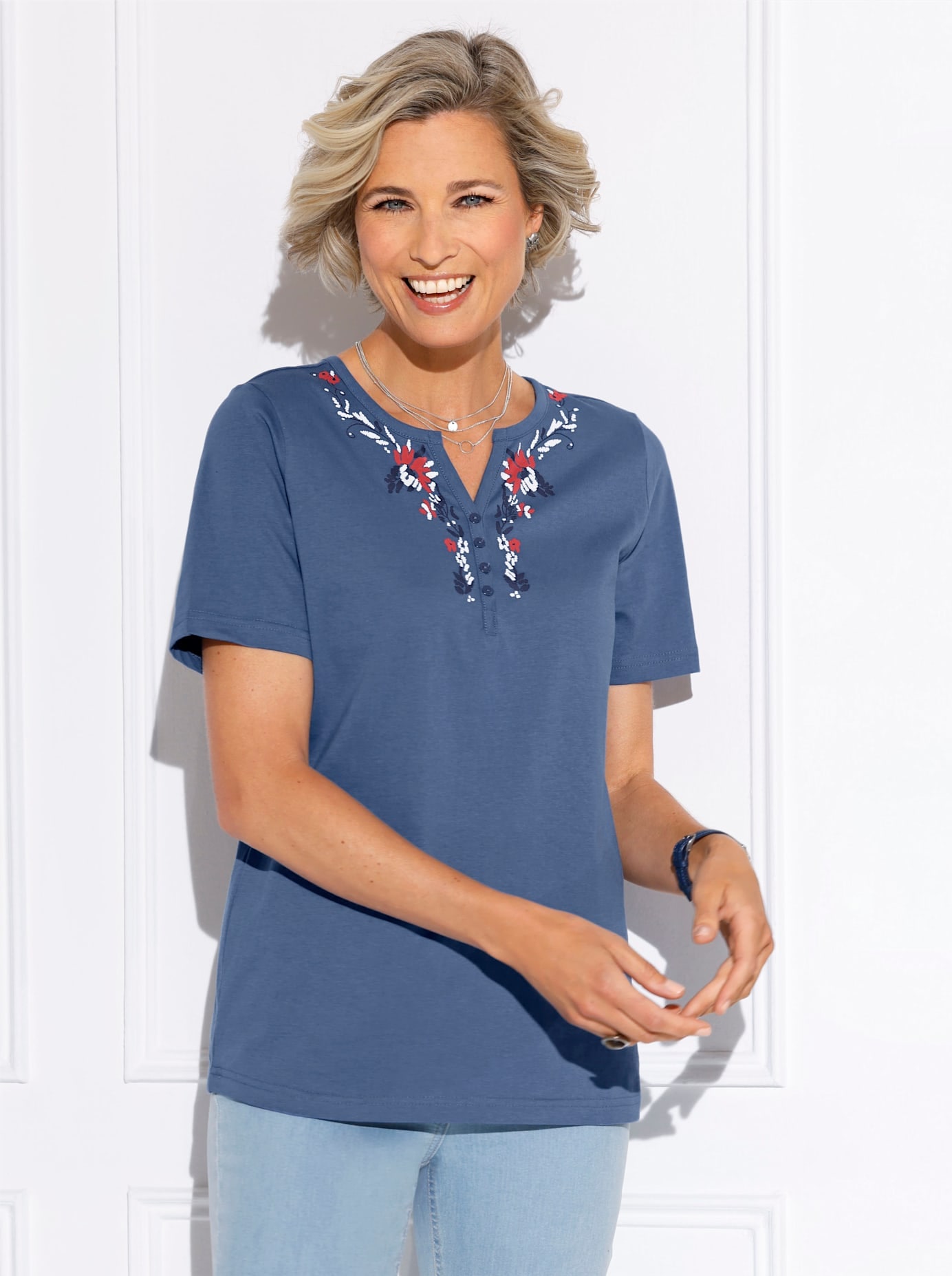 Classic Basics Kurzarmshirt "Kurzarm-Shirt", (1 tlg.) günstig online kaufen