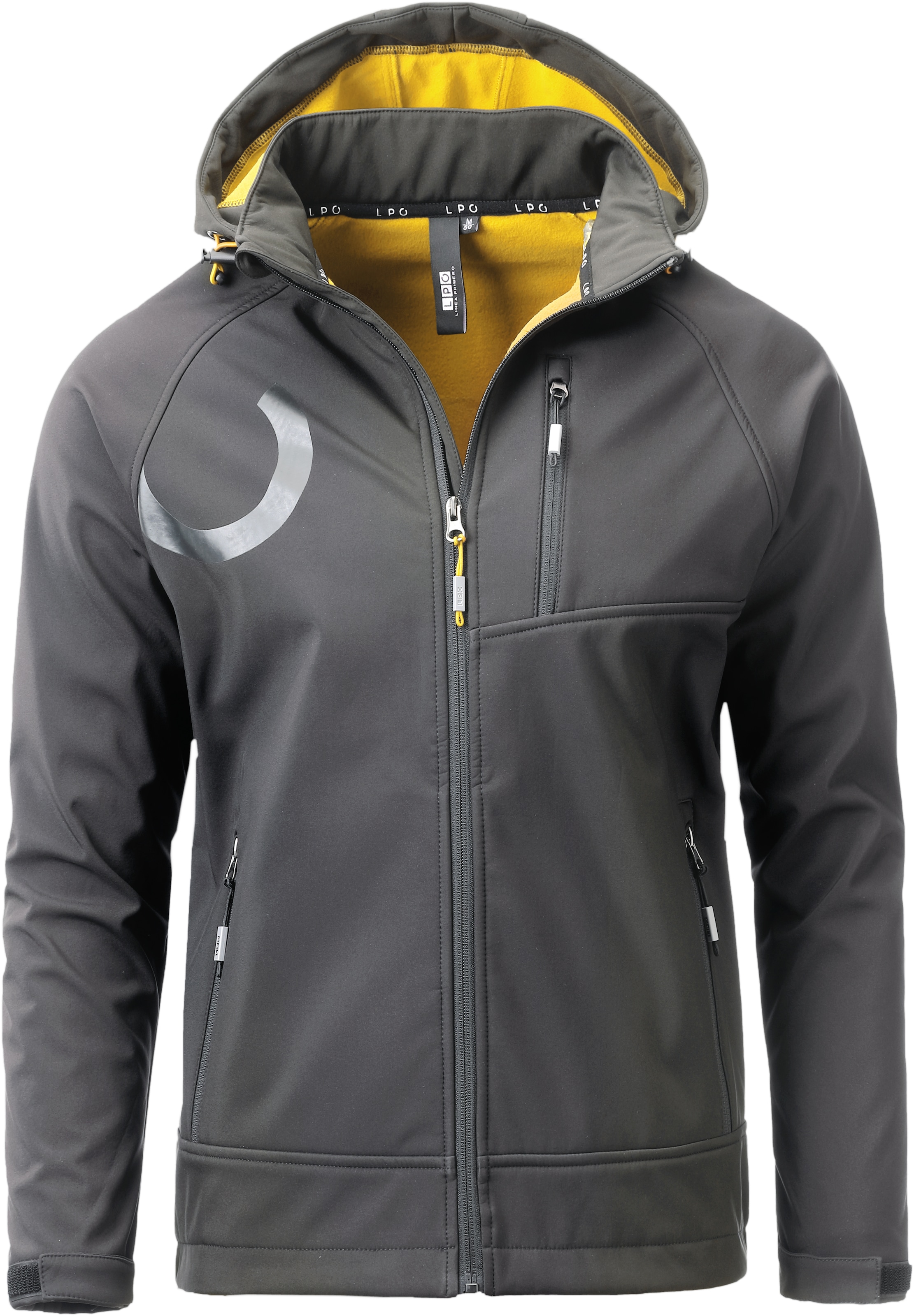 LPO Softshelljacke "ELLIOT PEAK II MEN" mit Kapuze auch in Großen Größen erhältlich