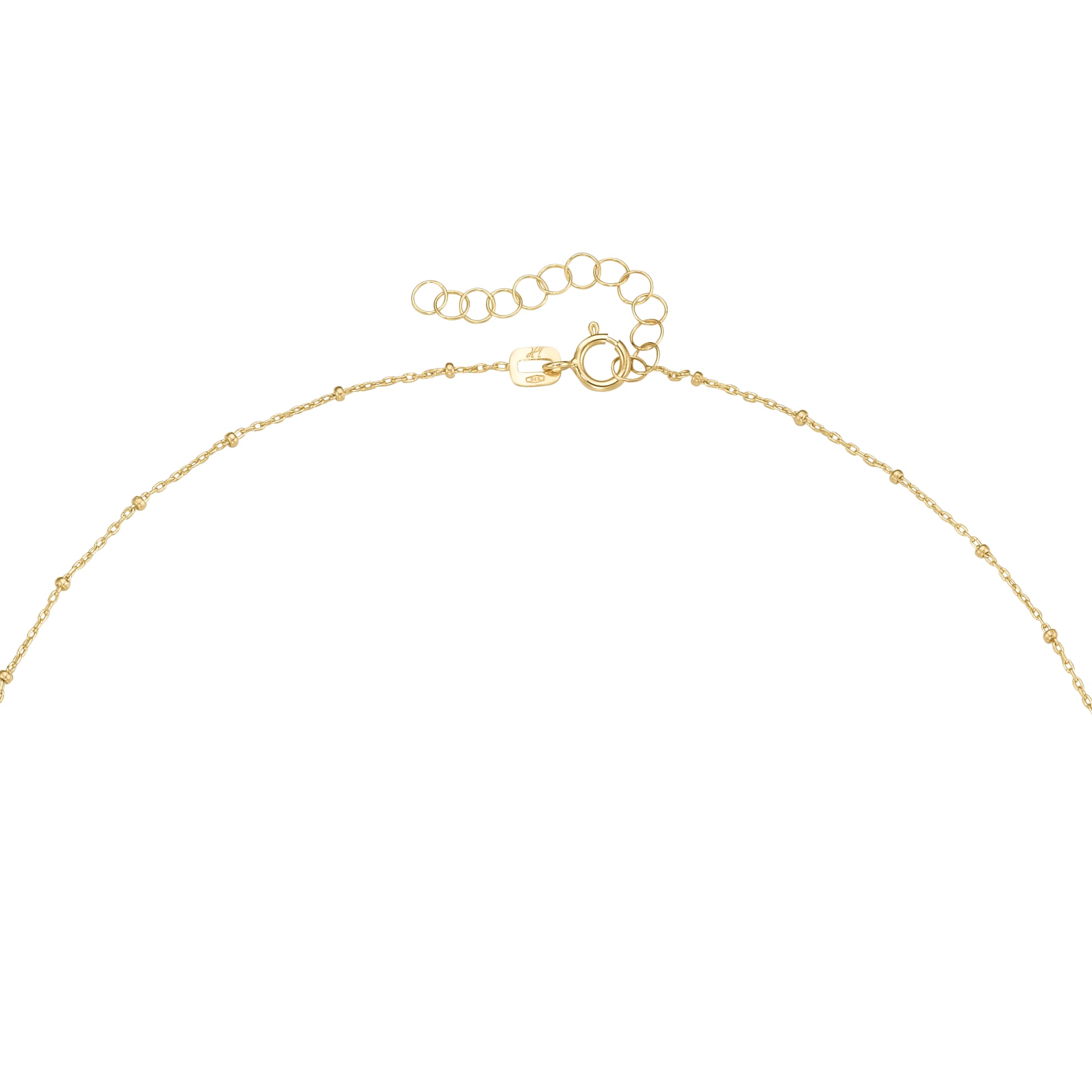 Luigi Merano Goldkette »mit Blüte-Anhänger, Gold 375«