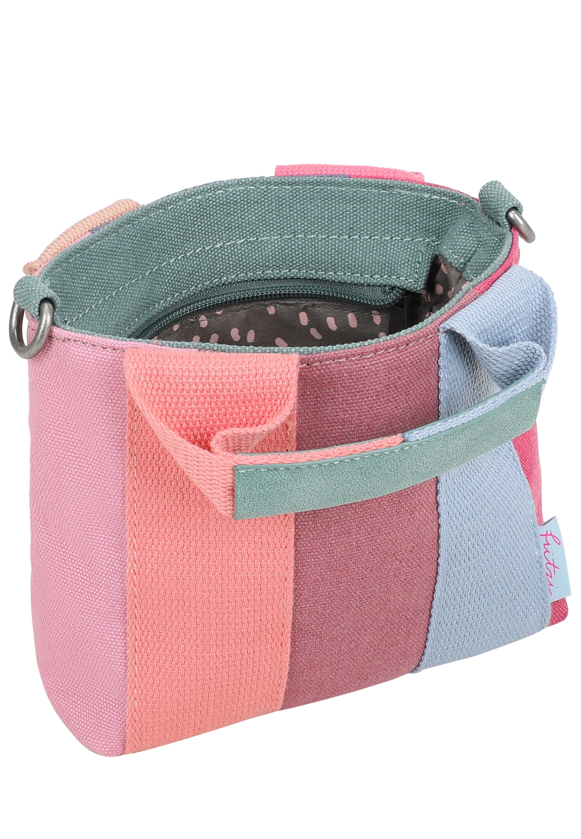 Fritzi aus Preußen Schultertasche »Bini Limited Multi« mit Webbing-Schulterriemen und buntem Design
