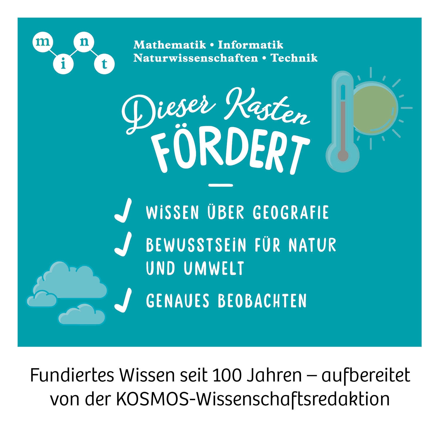 Kosmos Experimentierkasten »Wetterstation«