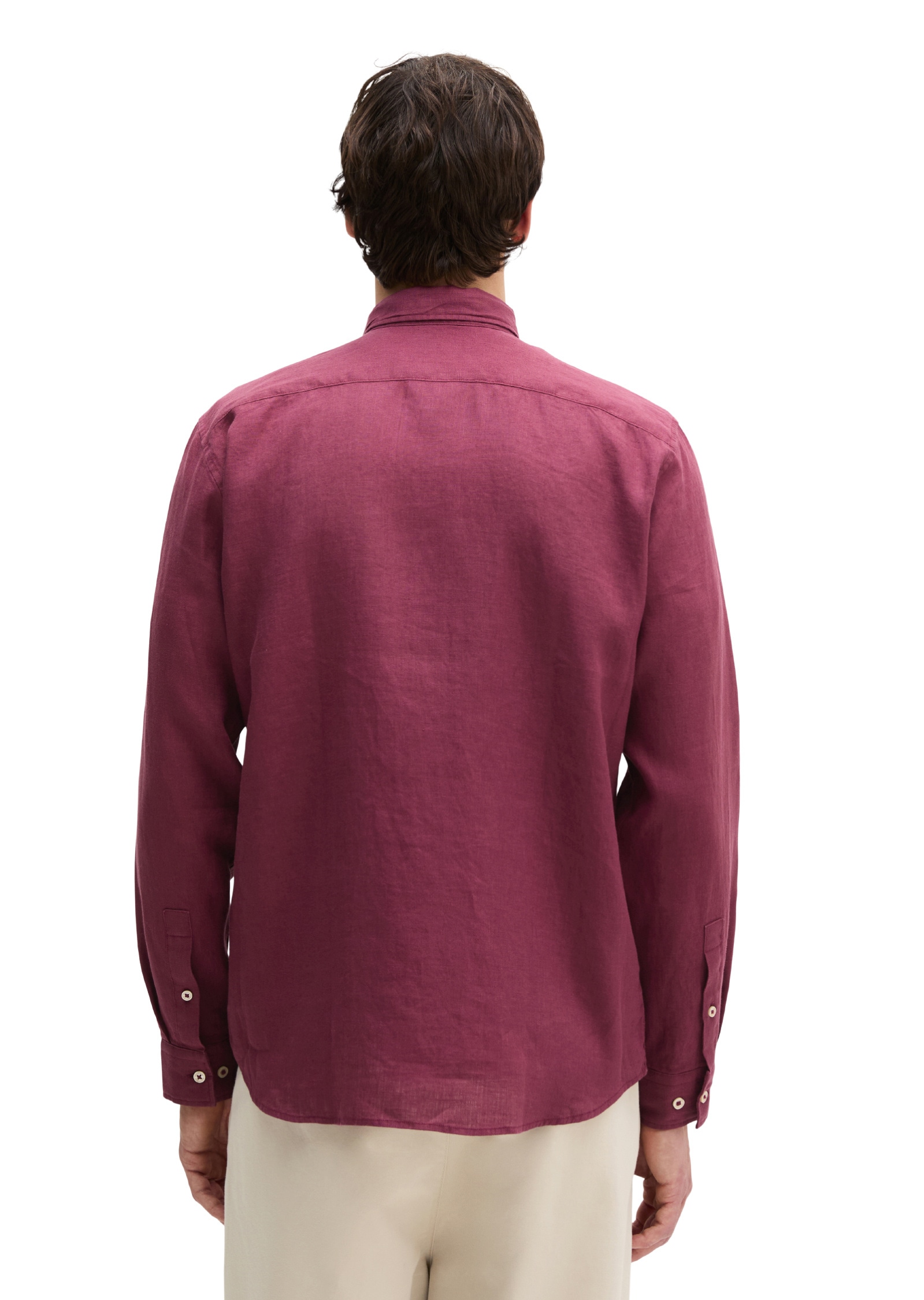 Marc O'Polo Langarmhemd »aus reinem Leinen«