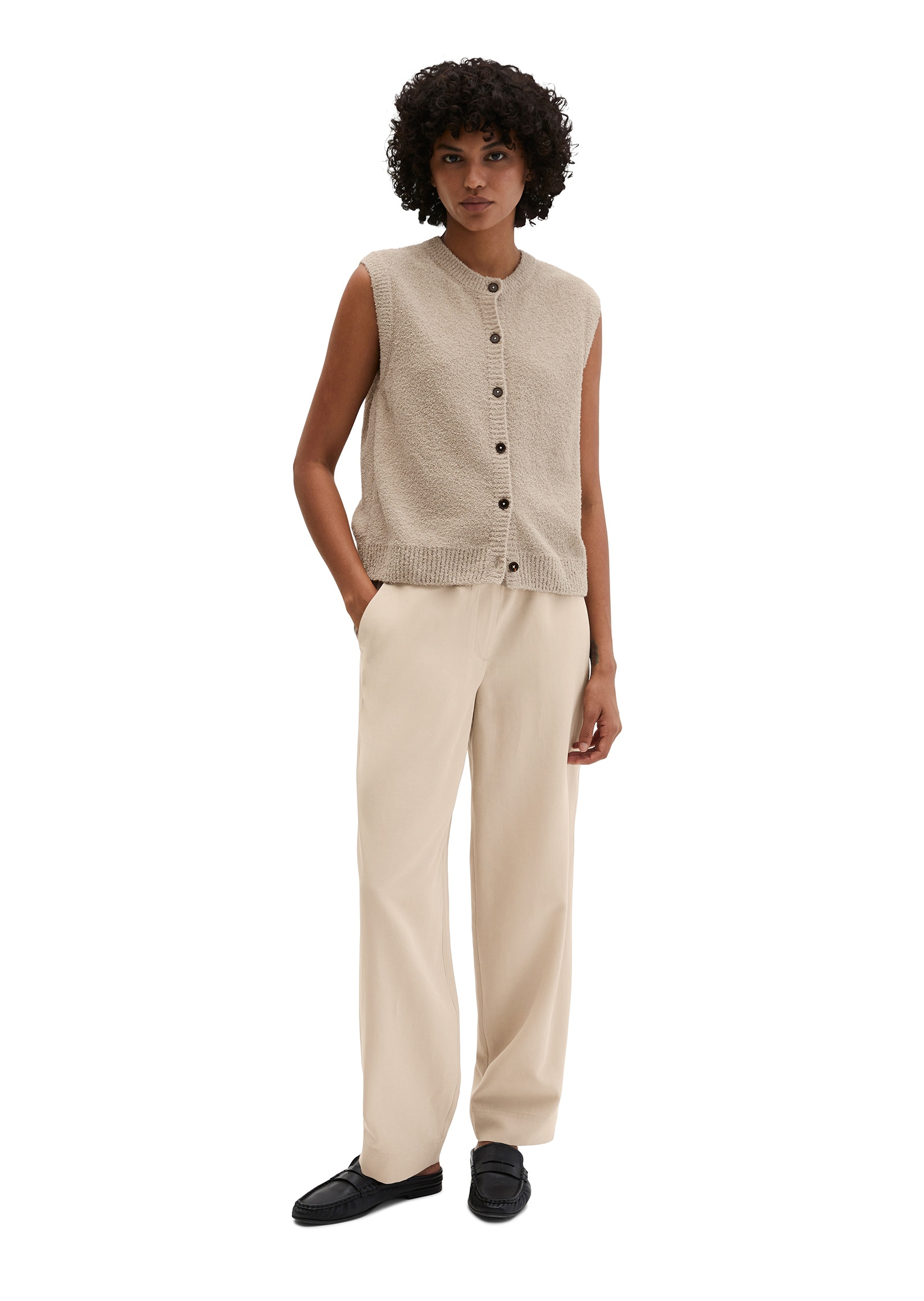 Marc O'Polo Strickweste »aus Bouclé-Garn«