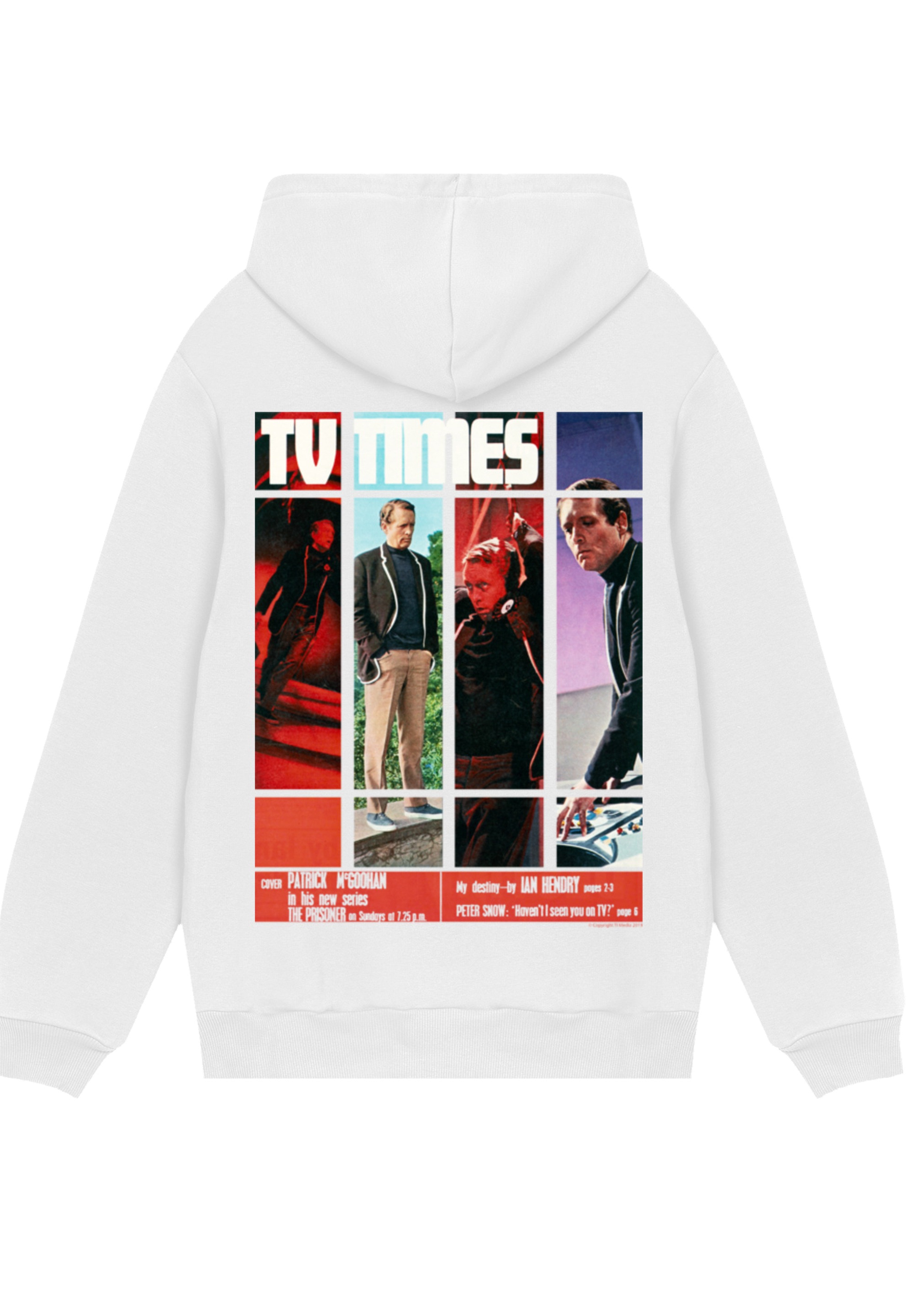 F4NT4STIC Kapuzenpullover "TV Times Patrick McGoohan The Prisoner 1967 Cove günstig online kaufen