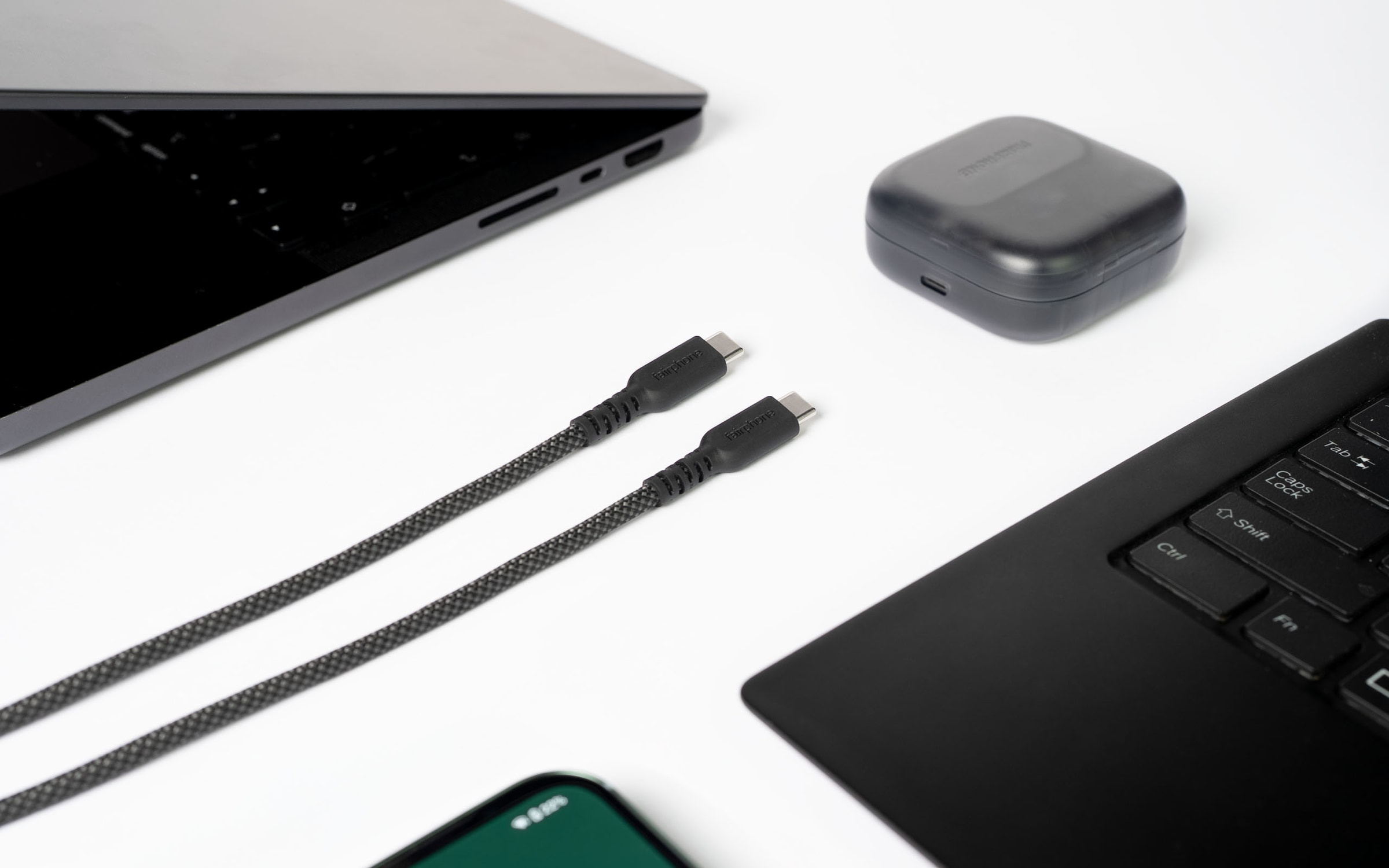 Fairphone USB-Kabel »USB-C Long Life 2,5m«, USB-C, 250 cm