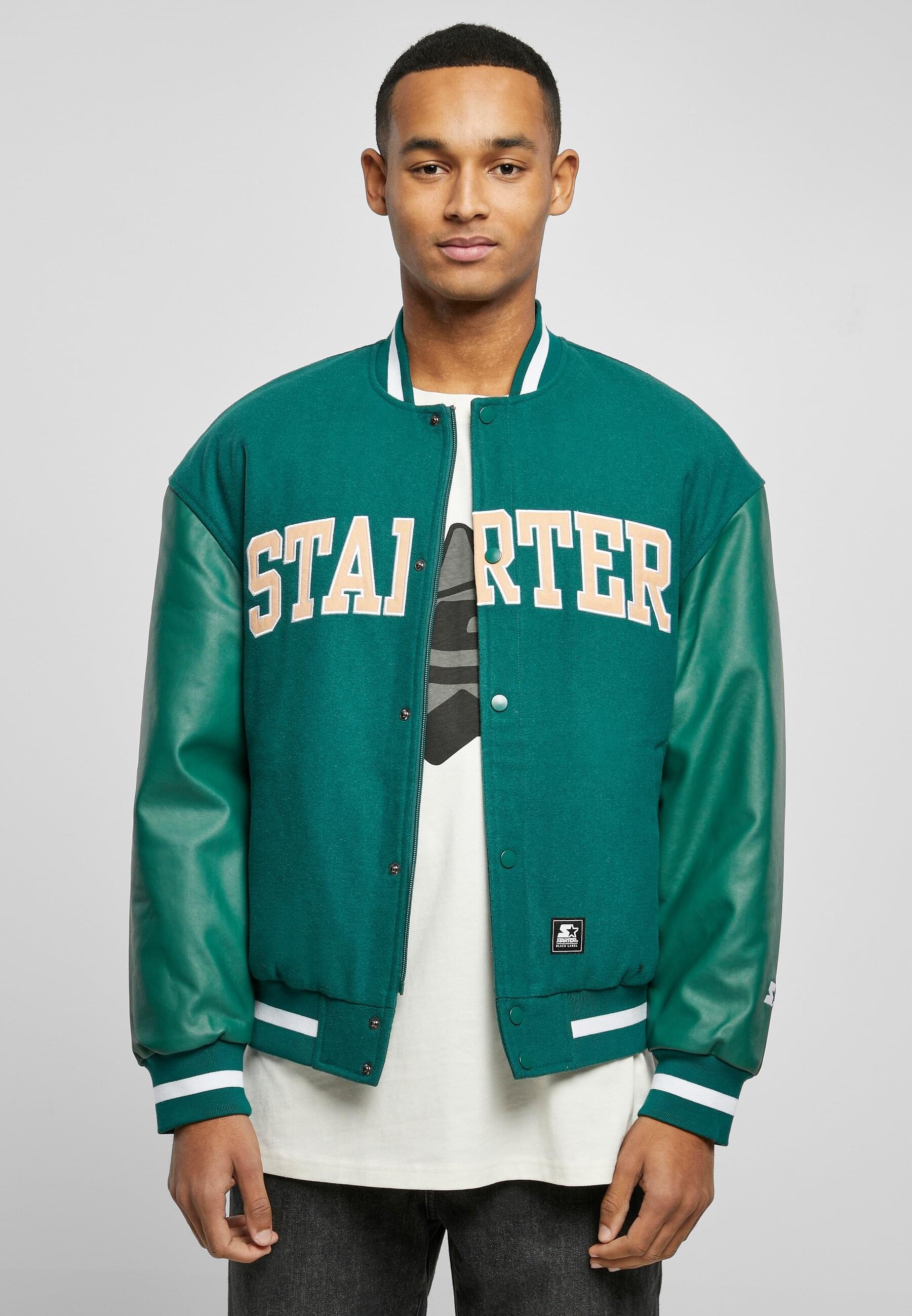 Starter Black Label Allwetterjacke »Starter Black Label Herren Starter Team Jacket«, (1 St.), ohne Kapuze