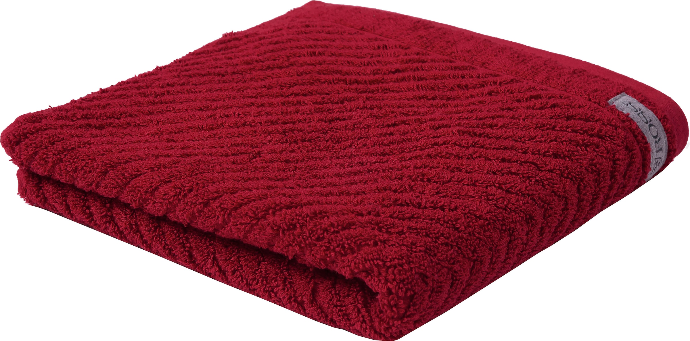 ROSS Duschtuch "Smart" Uni-Rippe mit Velourslabel günstig online kaufen