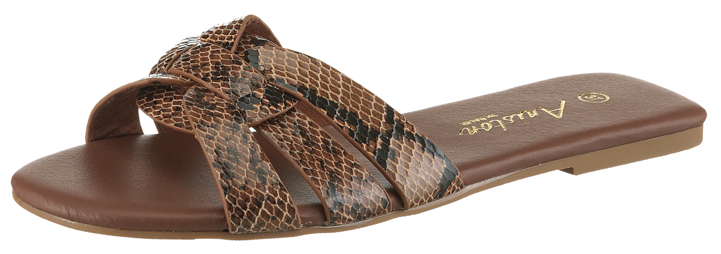 Aniston SHOES Pantolette  Sommerschuh, Flat - NEUE KOLLEKTION