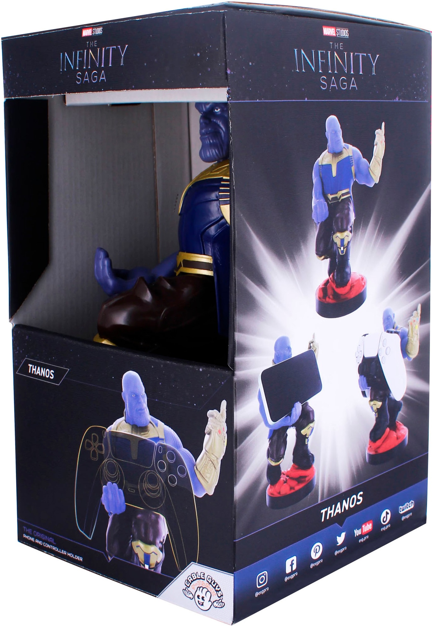 CABLE GUYS Spielfigur »Cable Guy - Marvel - Thanos«