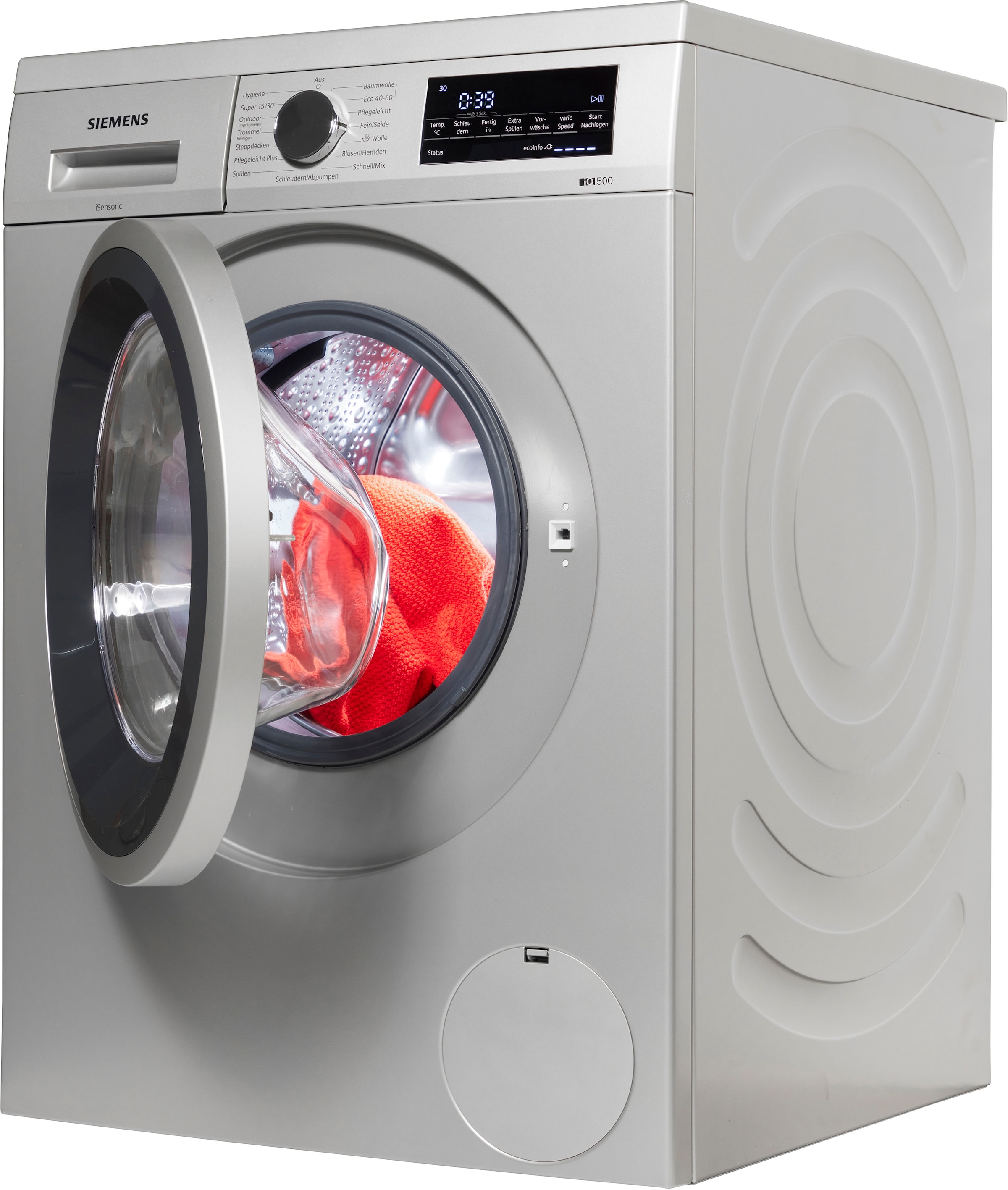 SIEMENS Waschmaschine WU14UTS9, 9 Raten | U/min auf 1400 »WU14UTS9«, BAUR kg