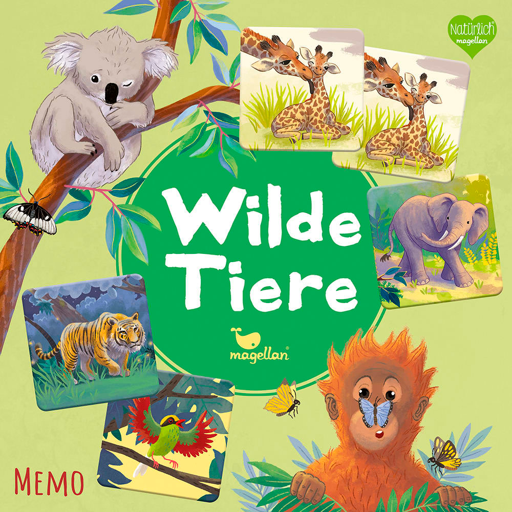 Magellan Spiel »Wilde Tiere - Memo«, Made in Germany