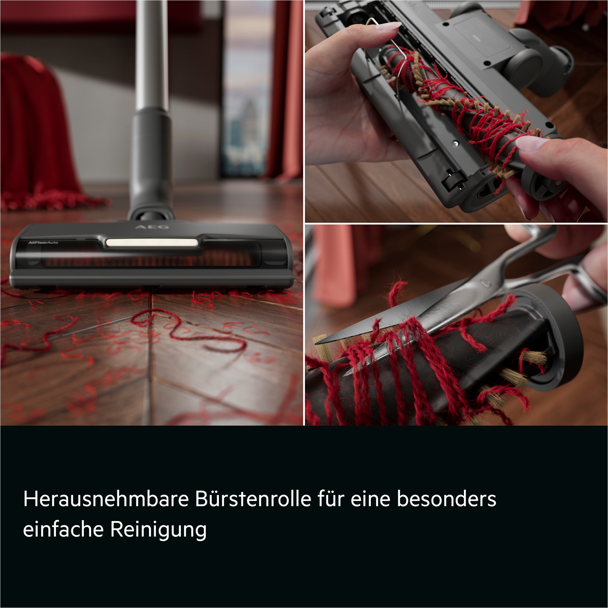 AEG Akku-Hand-und Stielstaubsauger »AP72UB21ES« Leistungsstark-HEPA-Filter; hygienischer All-in-One Station