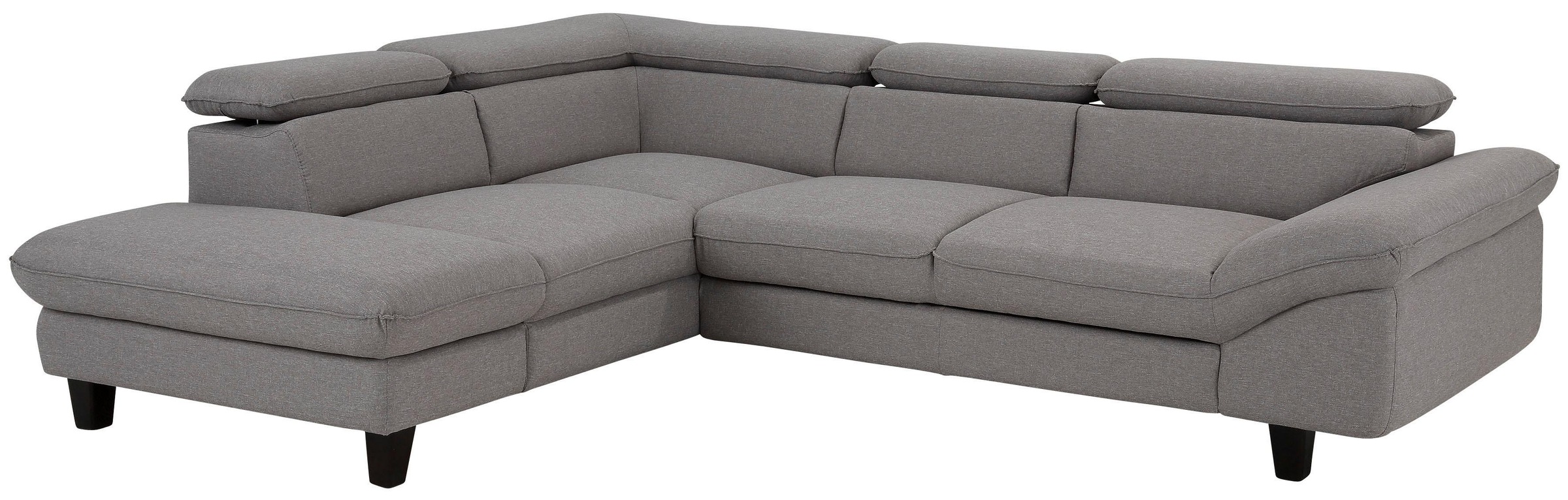 Home affaire Ecksofa »Pilot L-Form«, mit Kopfteilverstellung, wahlweise mit Bettfunktion & Bettkasten