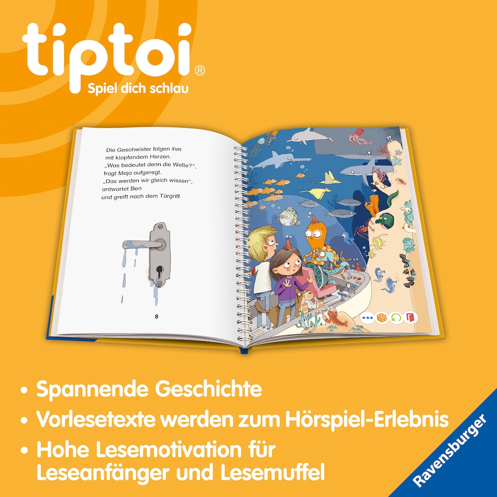 Ravensburger Buch »tiptoi® Lese-Lausch-Abenteuer Tiefsee«, Made in Europe; FSC® - schützt Wald - weltweit