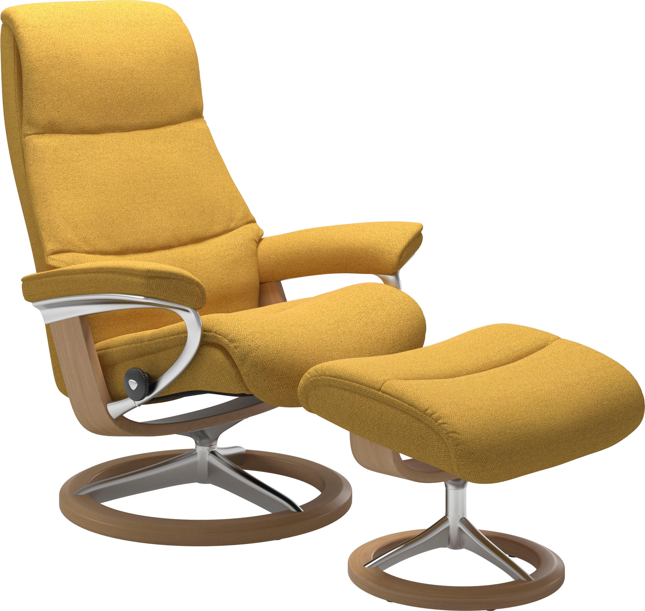 Stressless Relaxsessel "View", mit Signature Base, Größe M,Gestell Eiche günstig online kaufen