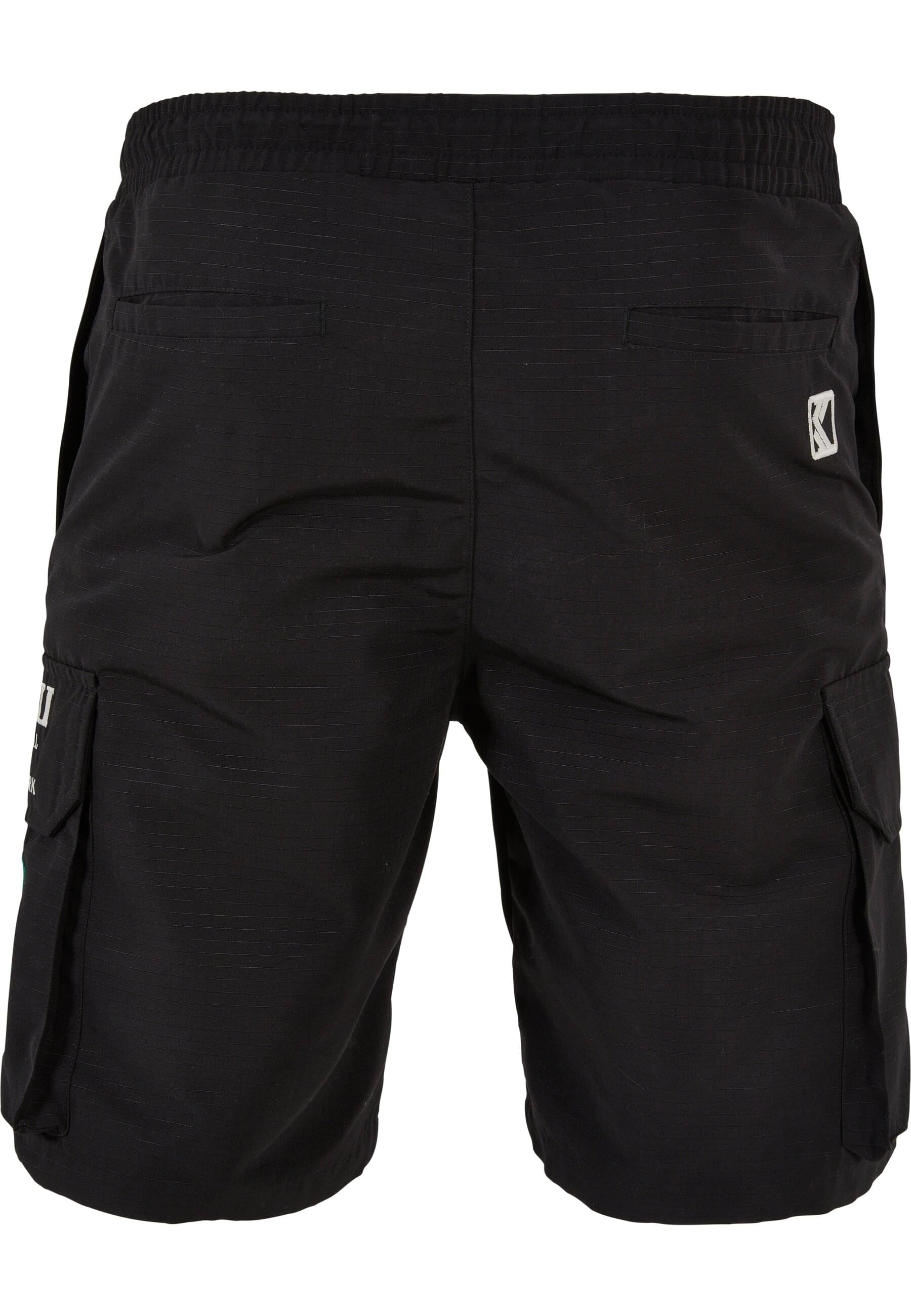 Karl Kani Shorts »Karl Kani Herren KM231-005-1KK Retro Patched Track Shorts black«, (1 tlg.)