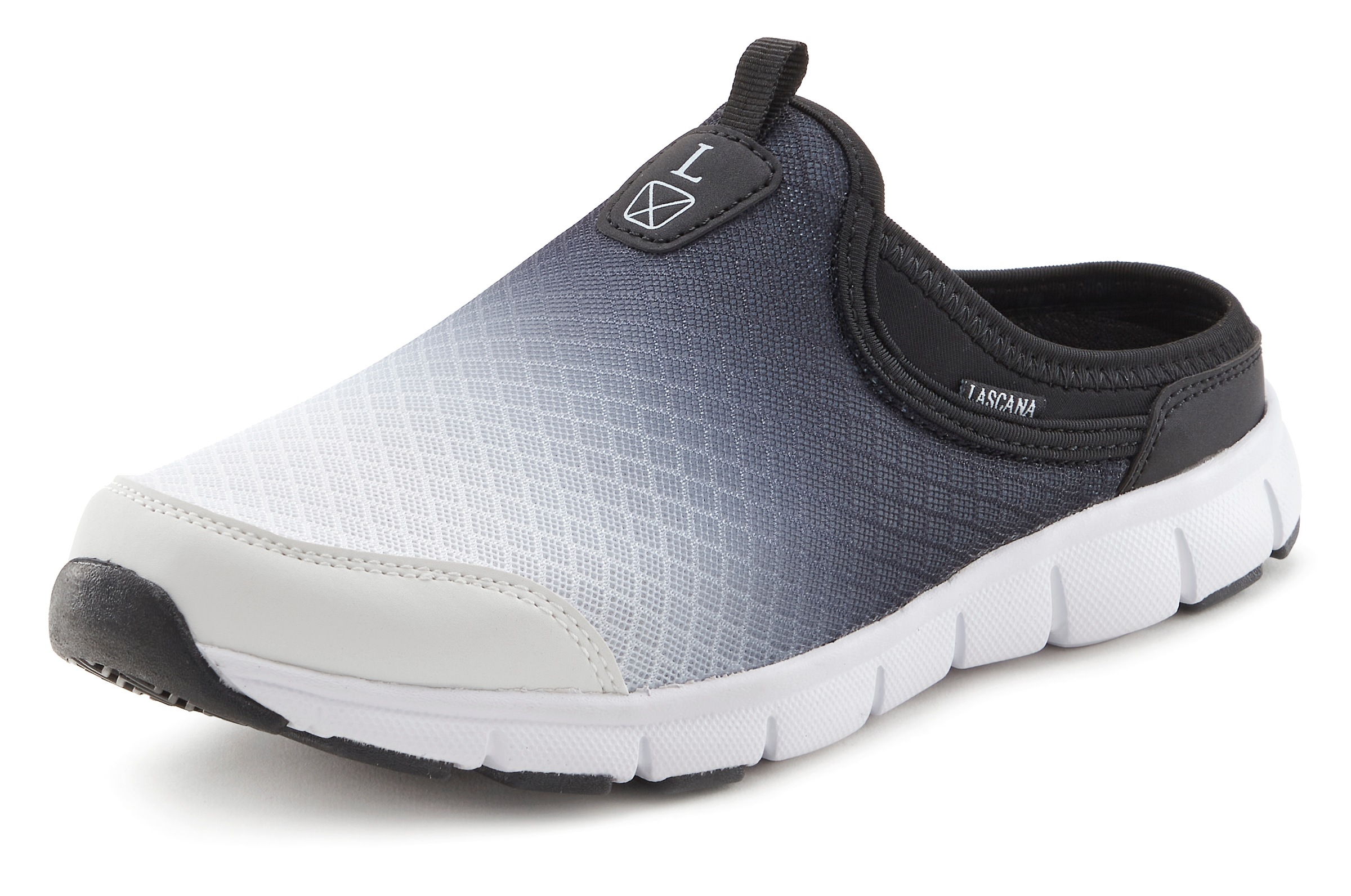 LASCANA Sneaker, Halbschuh, Freizeitschuh, Sabot, Clogs aus leichtem Mesh-M günstig online kaufen