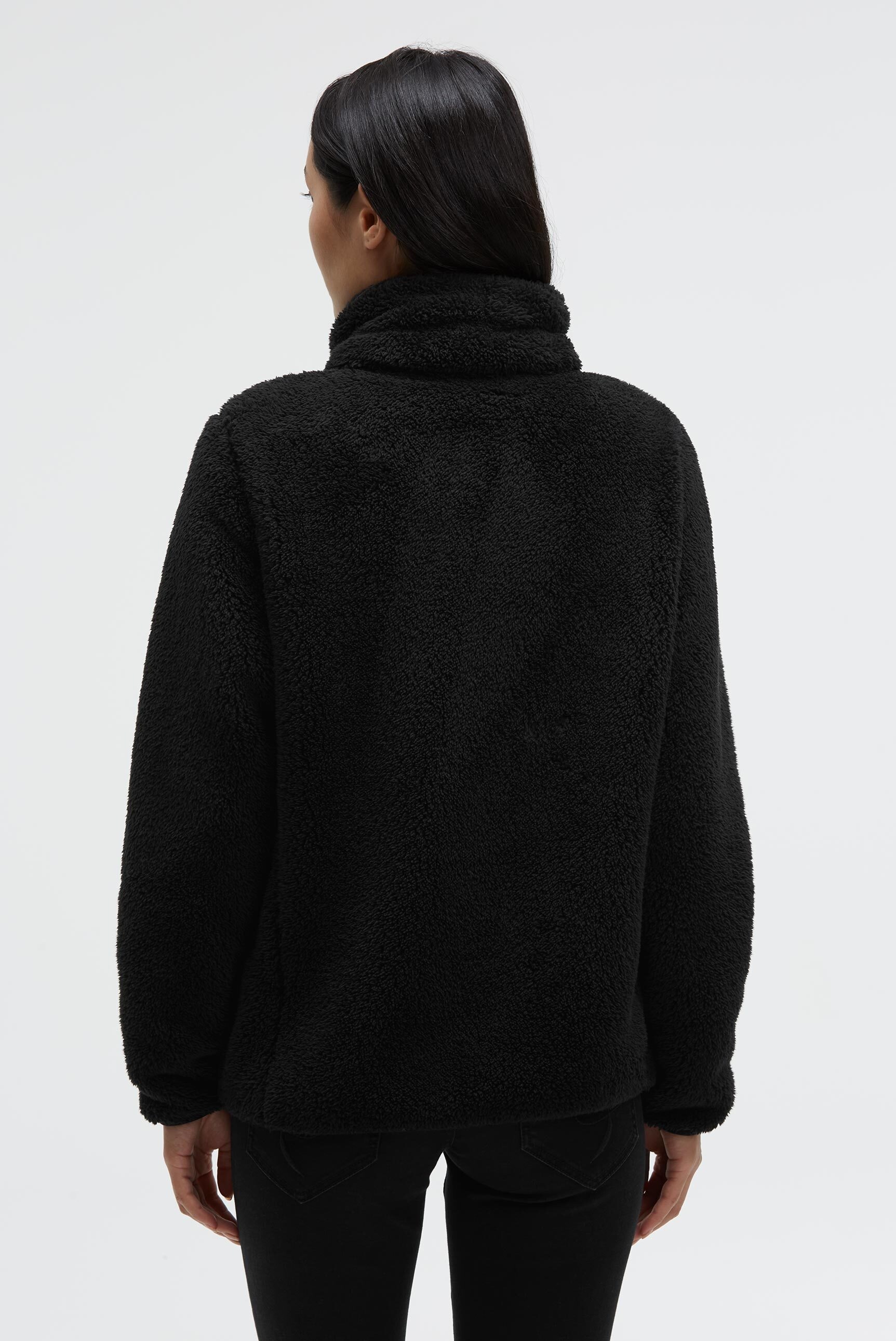 SOCCX Fleecejacke ohne Kapuze