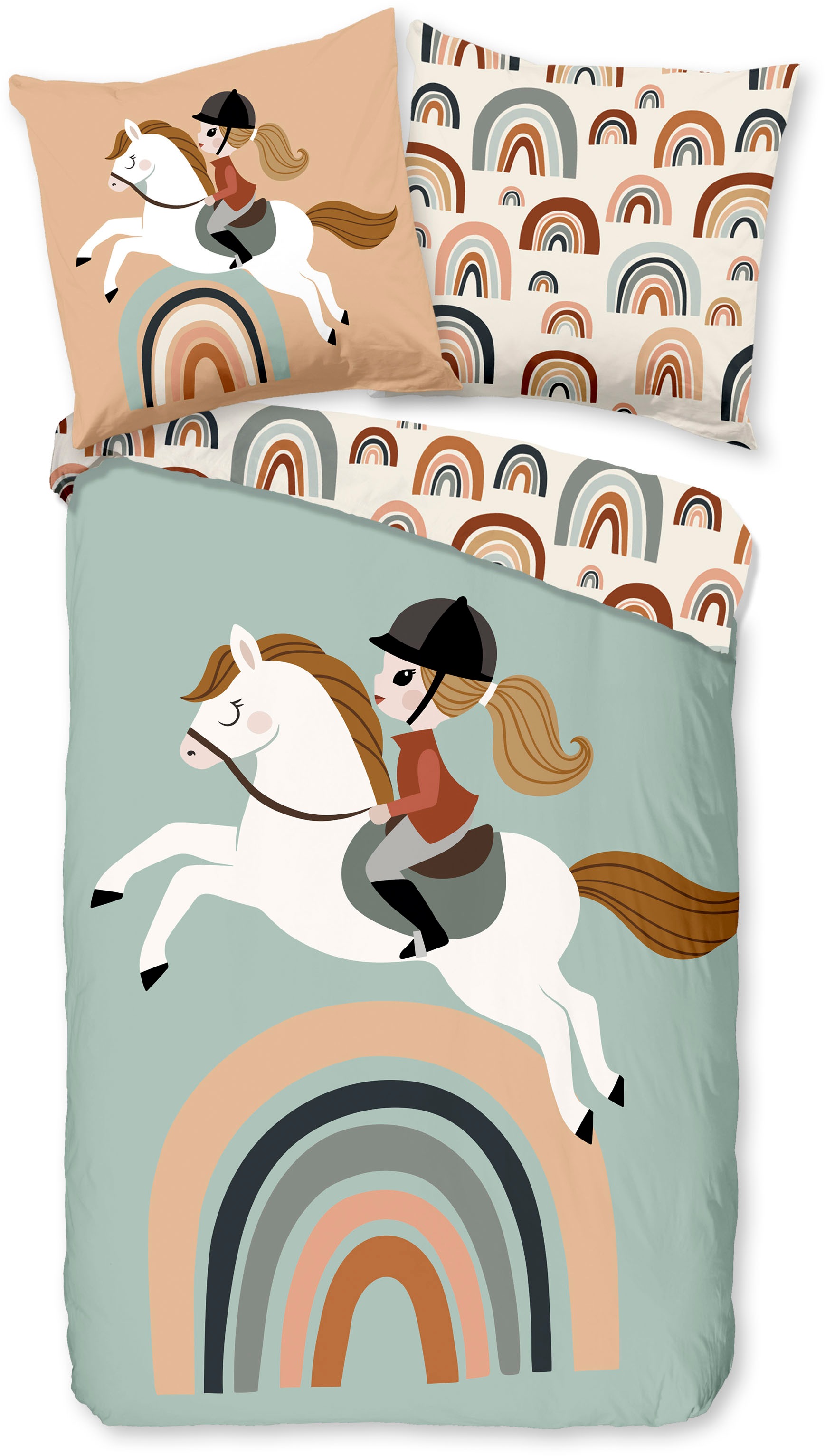 good morning Kinderbettwäsche "Destin" 2 Stk. tlg. Baumwolle, 135x200, Reiß günstig online kaufen