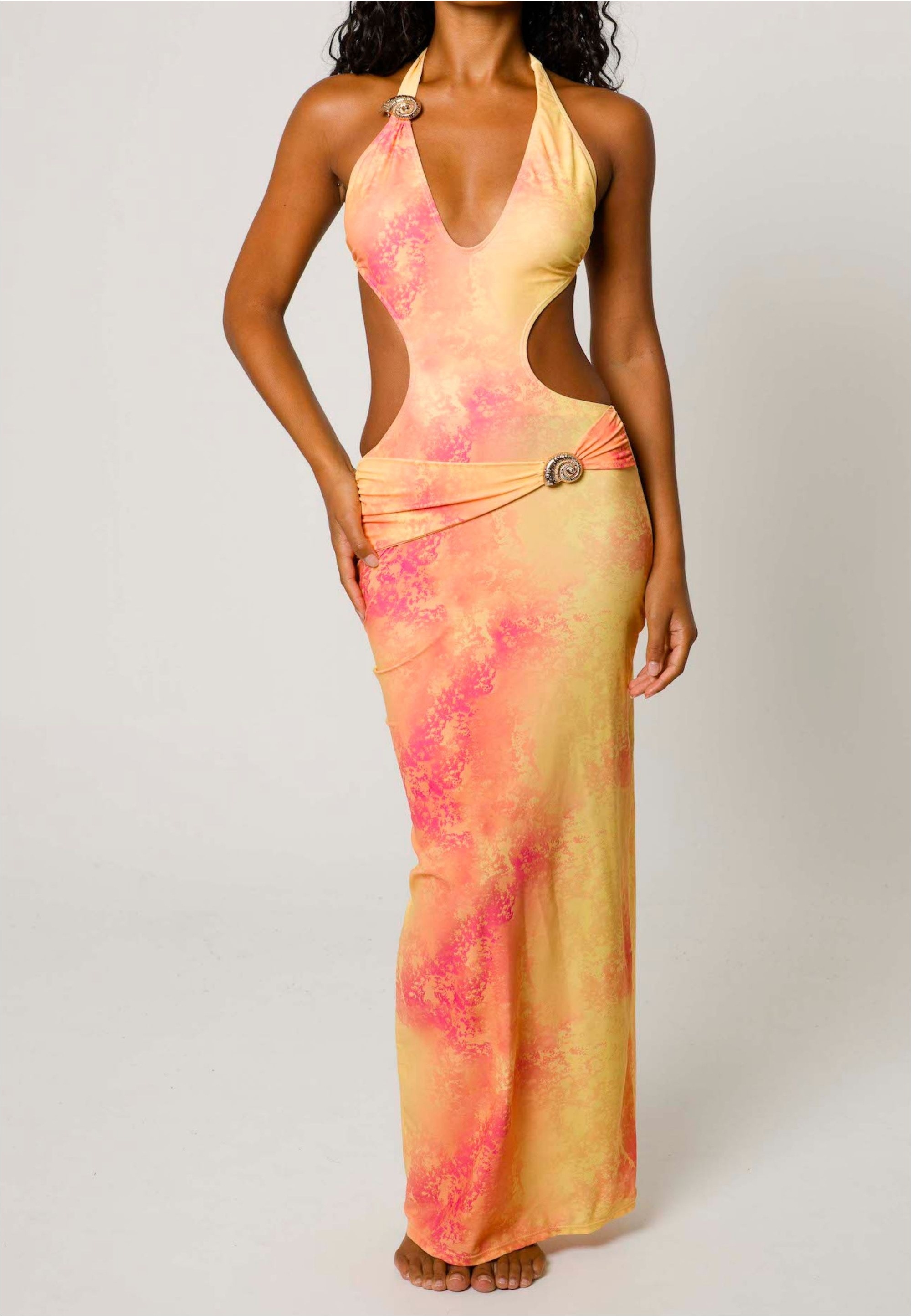 Moda Minx Jerseykleid "Nautilus Shell", mit tollen Muschel-Accessoires günstig online kaufen