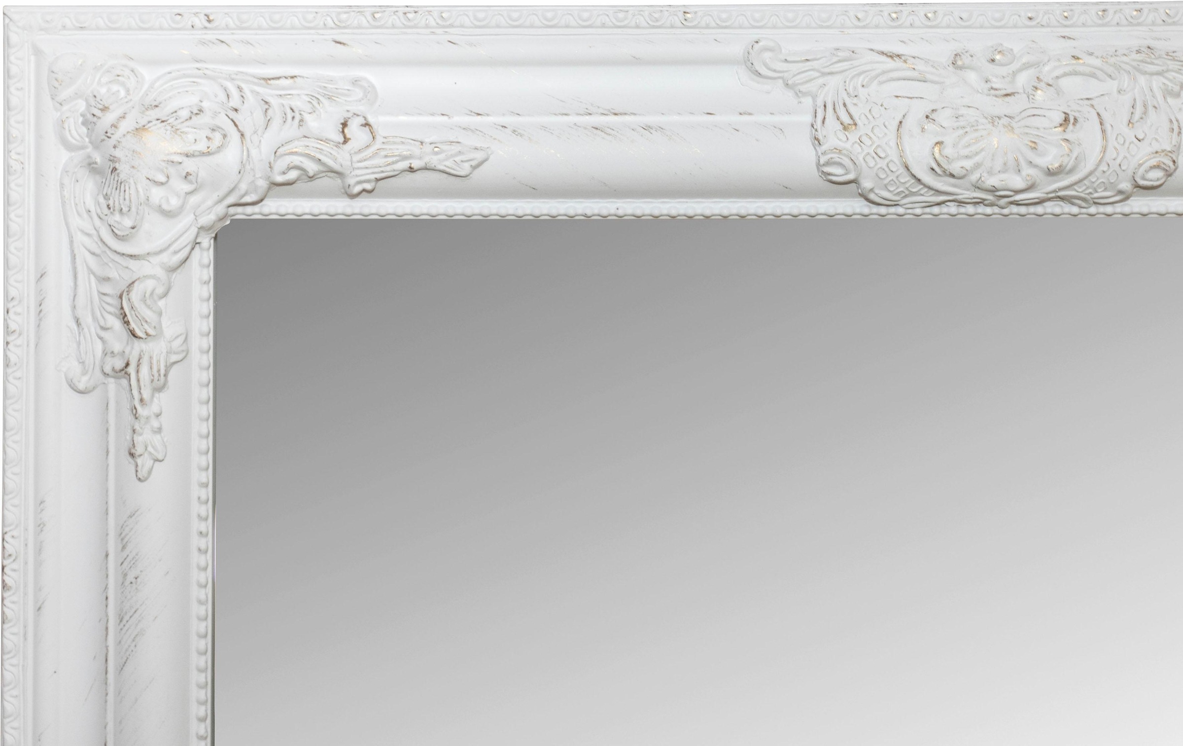 Myflair Möbel & Accessoires Wandspiegel "Xub", (1 St.), weiß, rechteckig, R günstig online kaufen