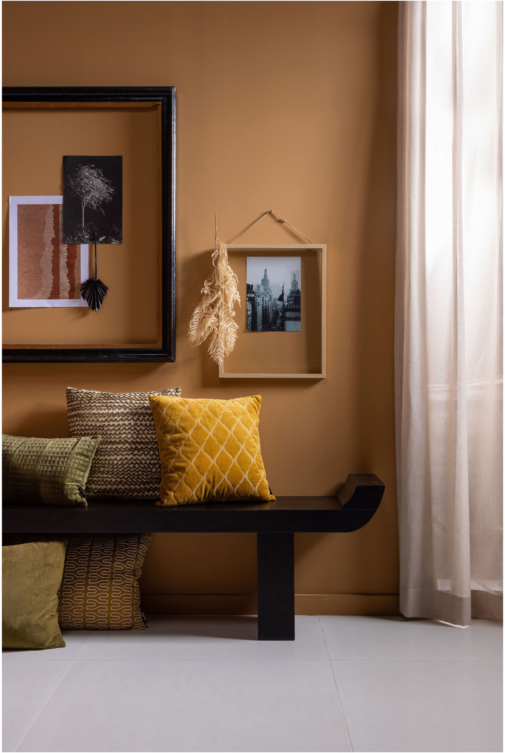 WOOOD Bank »Lox«, Sitzbank, mit Furnierschicht, H 35 cm x B 183 cm