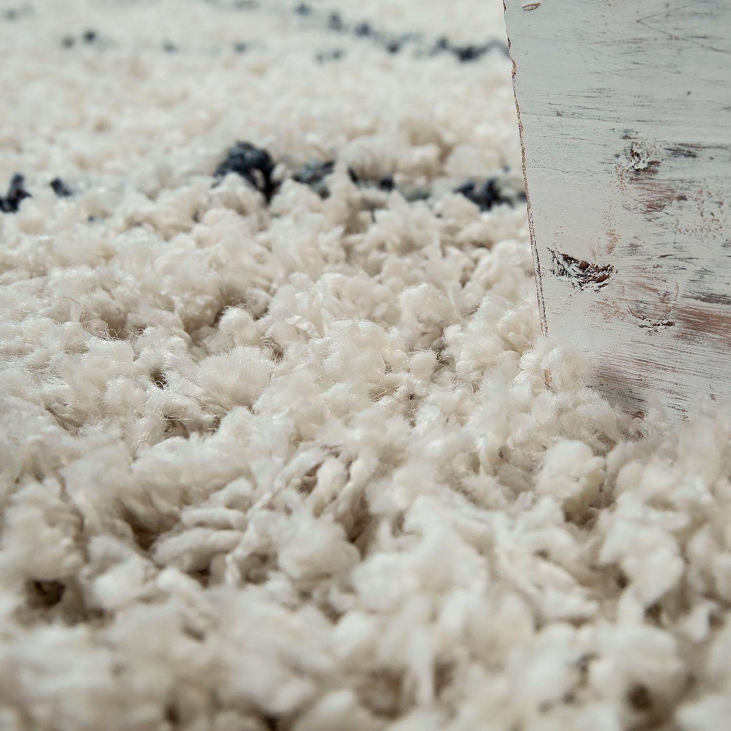 Paco Home Hochflor-Teppich "Nador 755" rechteckig 54 mm Höhe weicher Shaggy günstig online kaufen