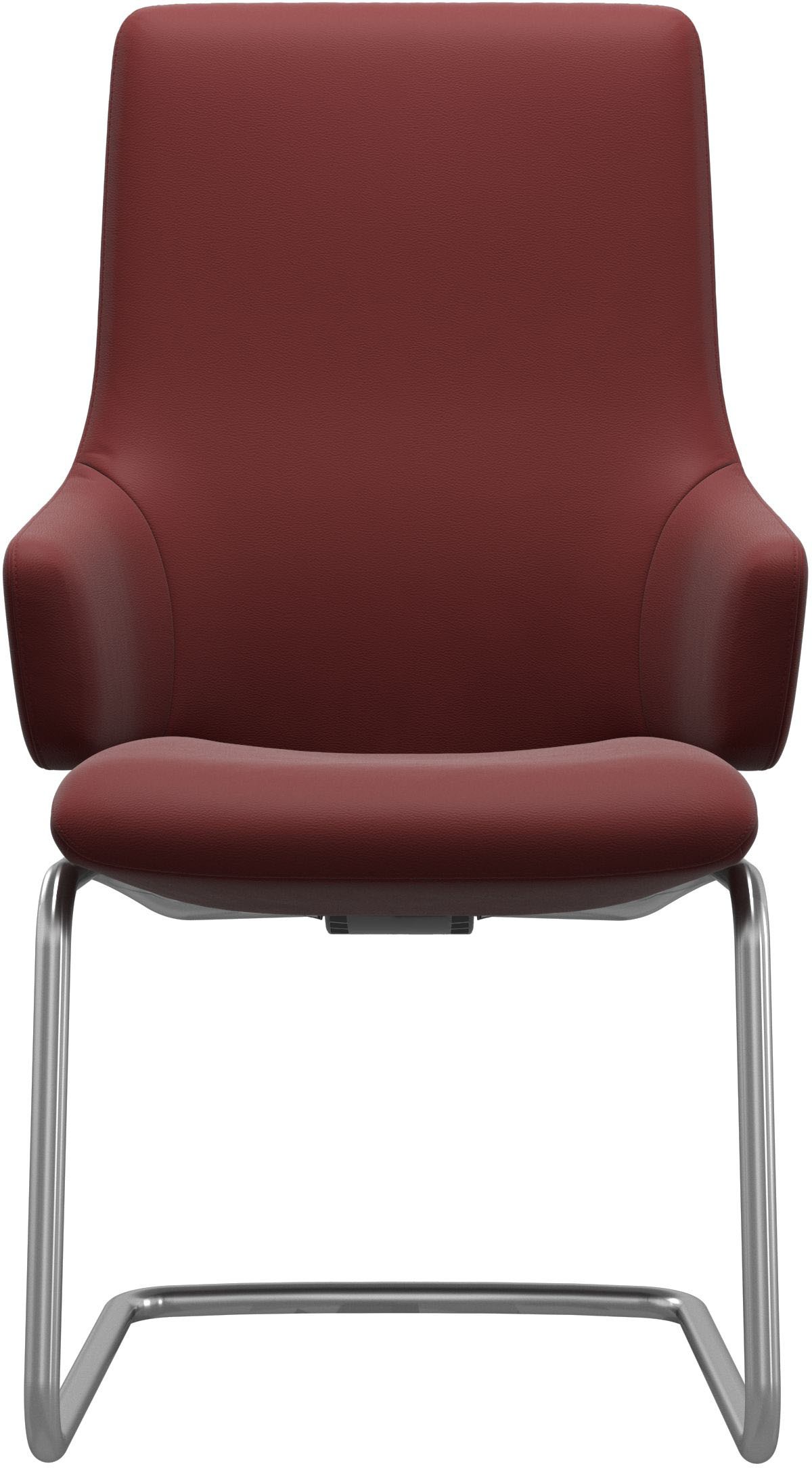 Stressless® Polsterstuhl »Laurel«, Leder PALOMA, High Back mit Armlehne, Größe L, mit Beinen aus Stahl in Chrom