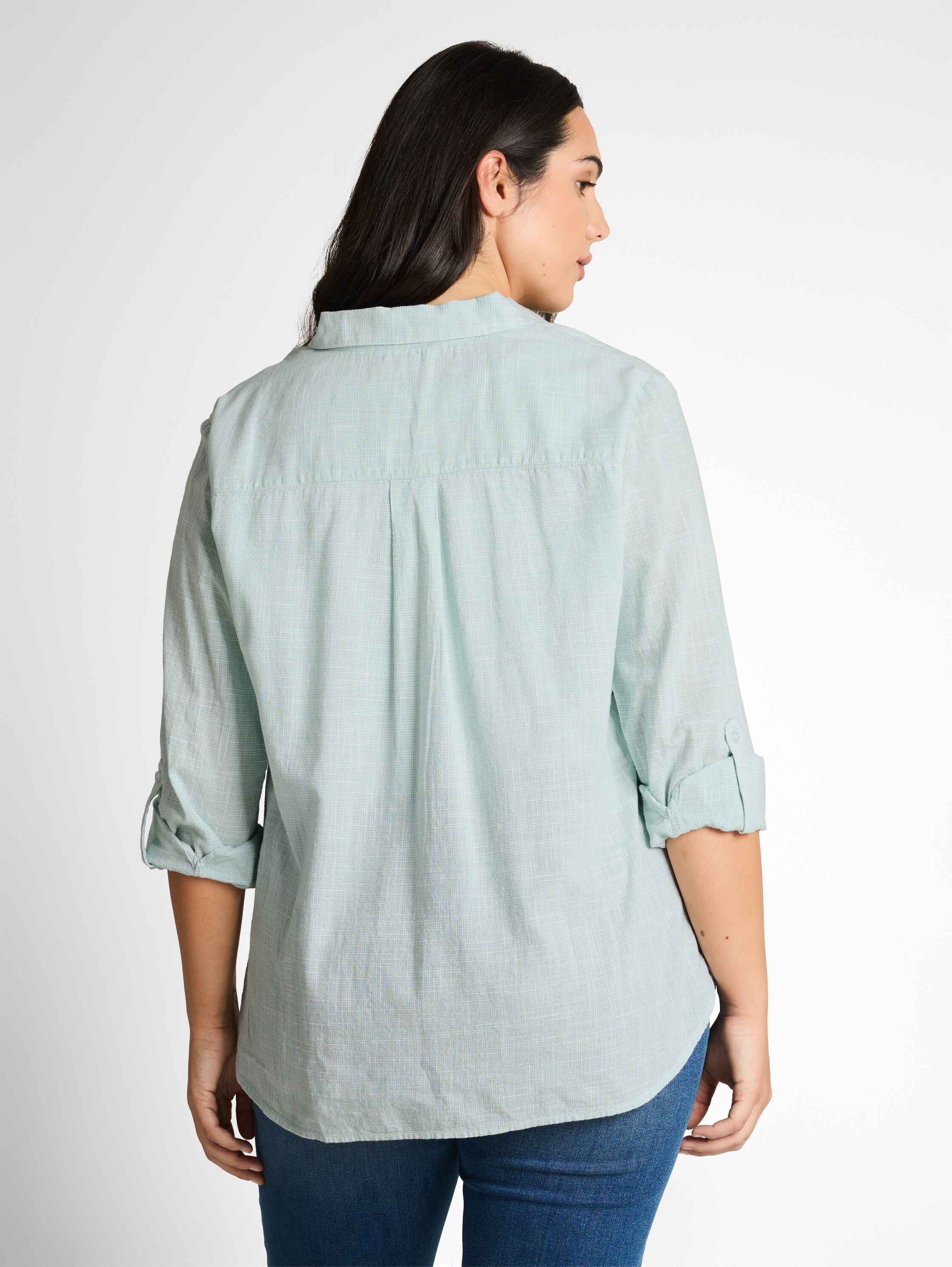 Thumbnail - TOM TAILOR PLUS Shirtbluse mit aufgesetzten Brusttaschen