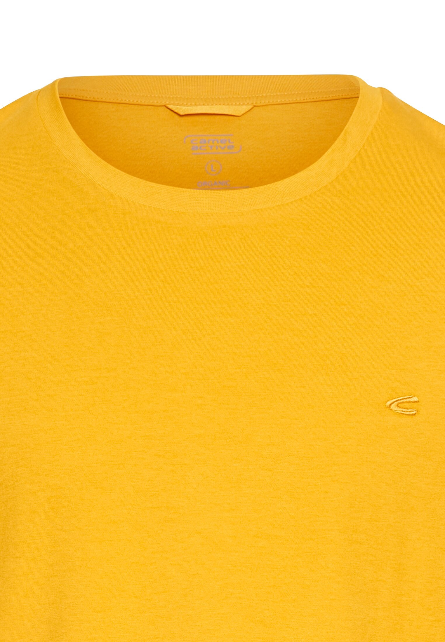 camel active T-Shirt, mit Logo-Stickerei