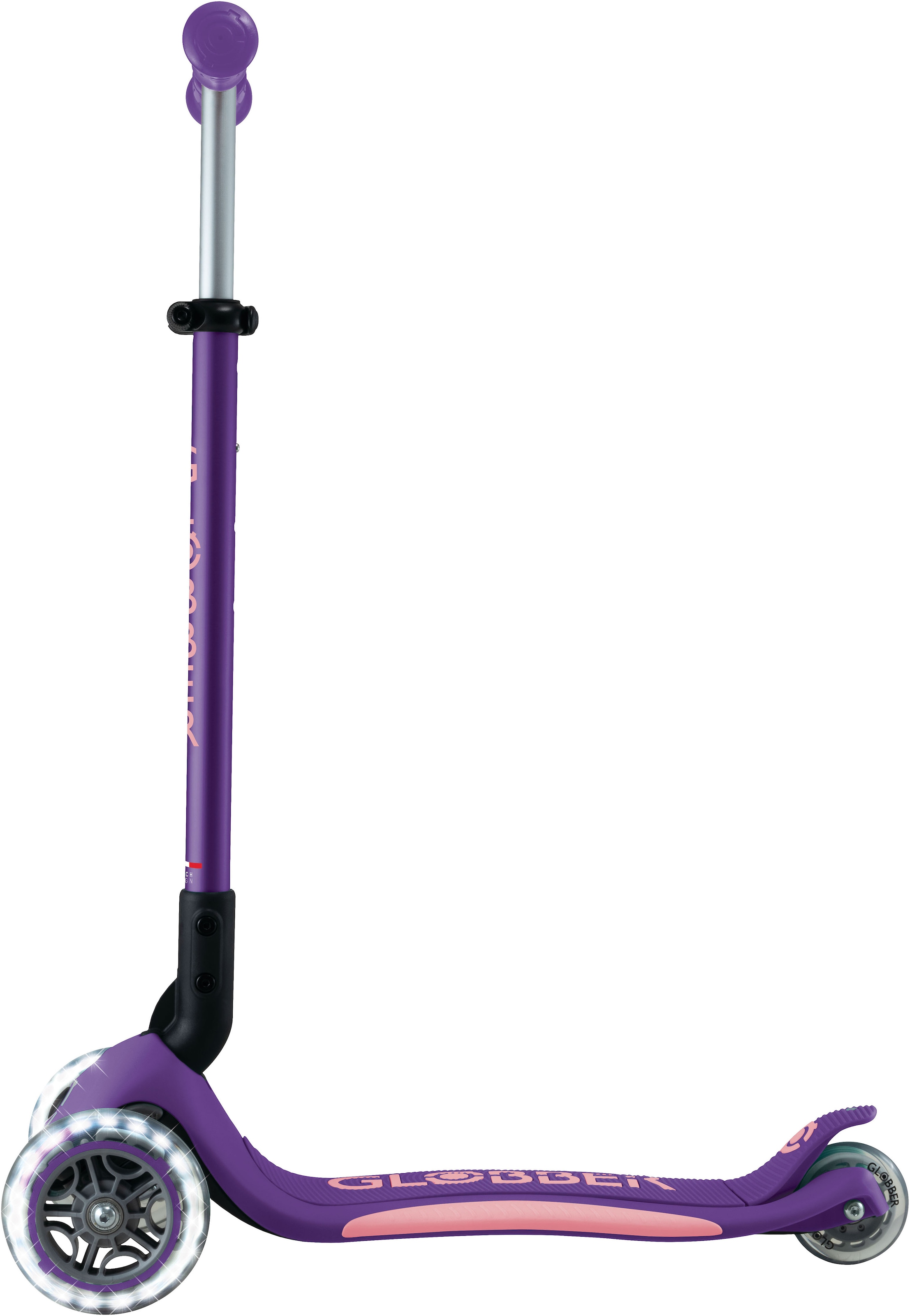 Globber Tretroller »GLOBBER ELITE LIGHTS, mit Leuchtrollen«