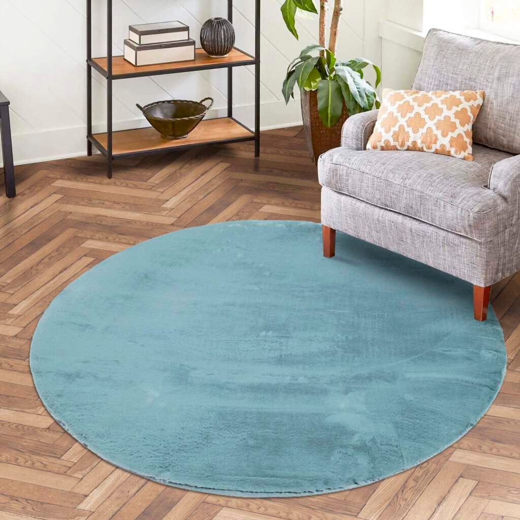 Carpet City Hochflor-Teppich "TOPIA400" rund 21 mm Höhe besonders weich und günstig online kaufen
