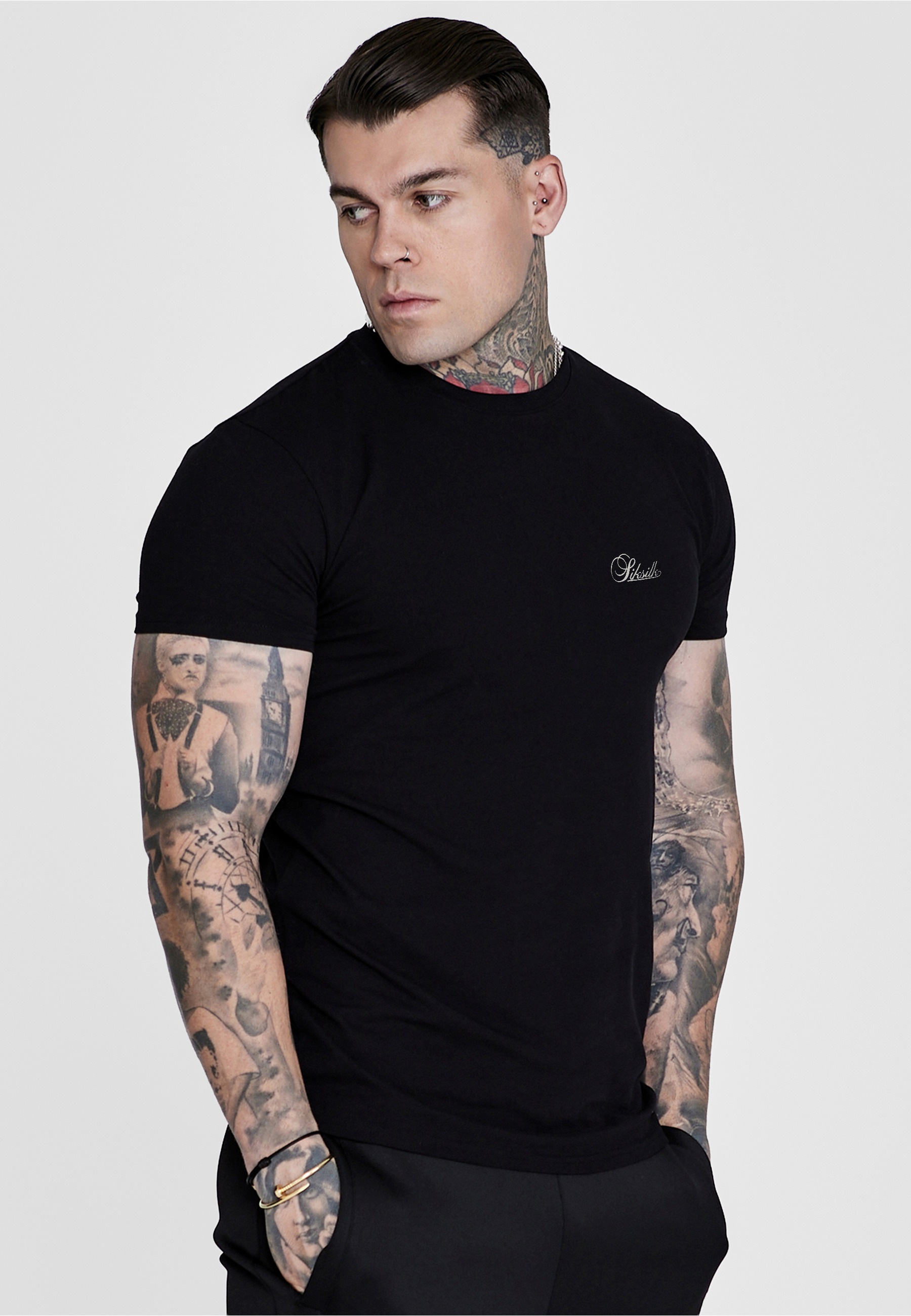 Siksilk T-Shirt »SikSilk Essentials T-Shirt« 1