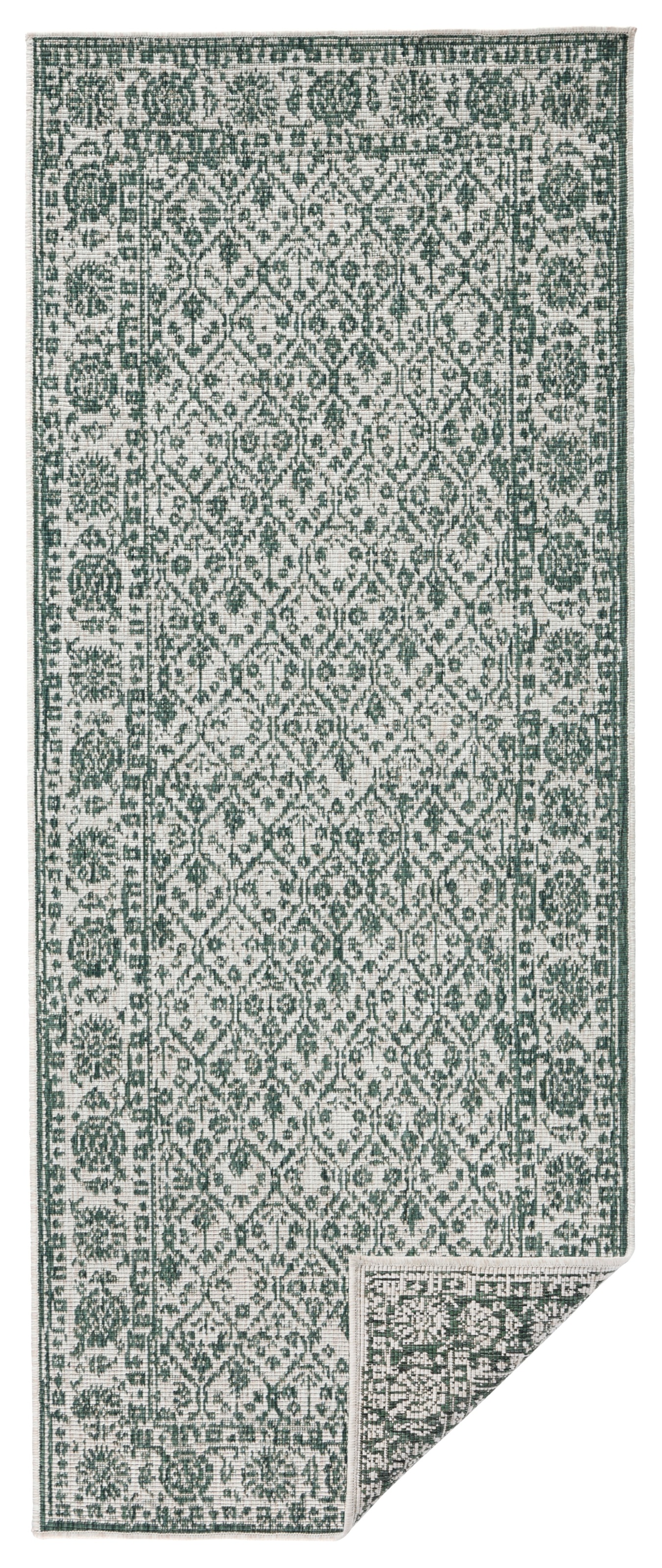 NORTHRUGS Teppich »Curacao«, rechteckig, 5 mm Höhe, In-& Outdoor, Läufer, Wetterfest, Balkon, Wohnzimmer, Wasserfest