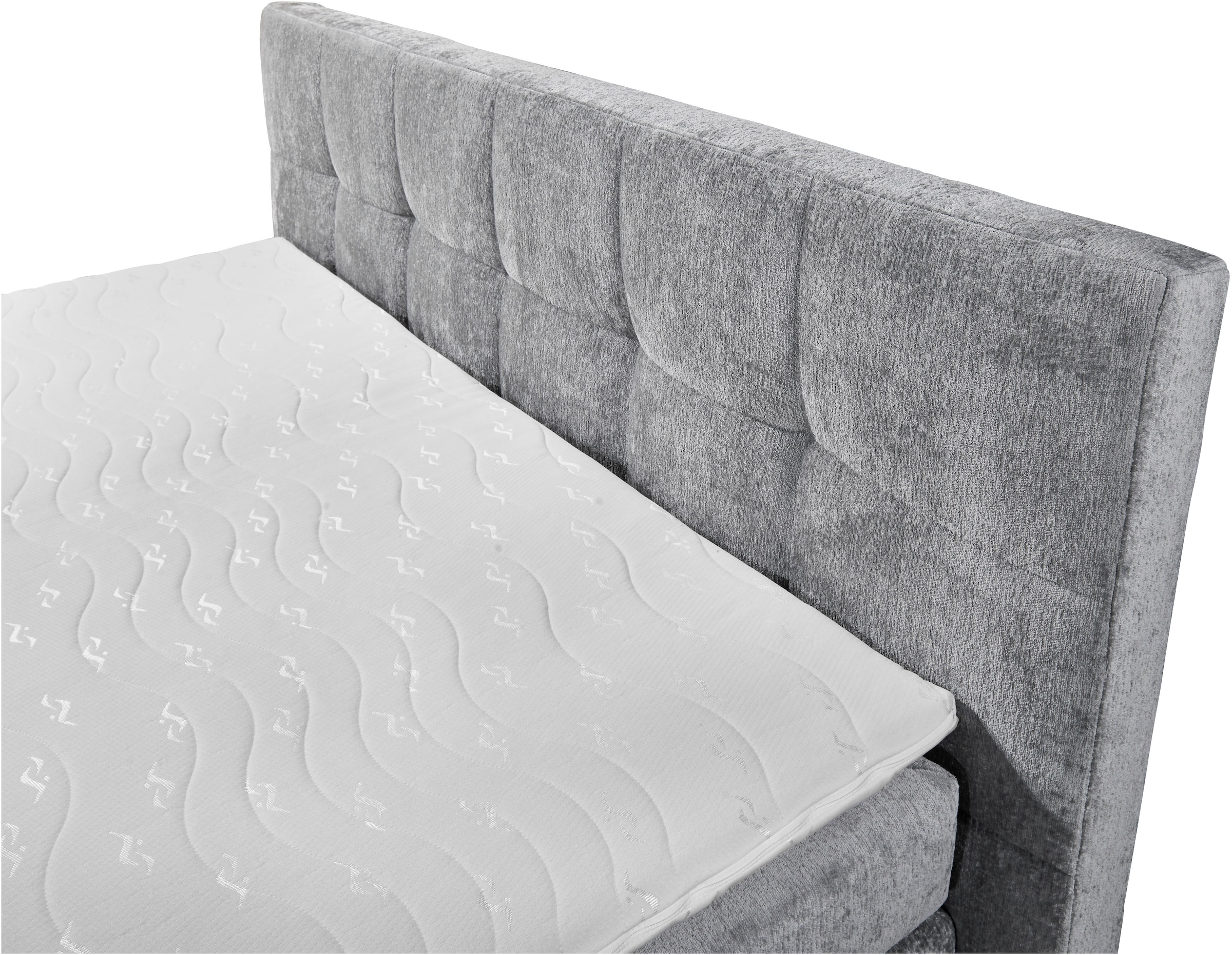 Places of Style Boxspringbett »Rosà«, H3/H3, H3/H4, H4/H4 möglich