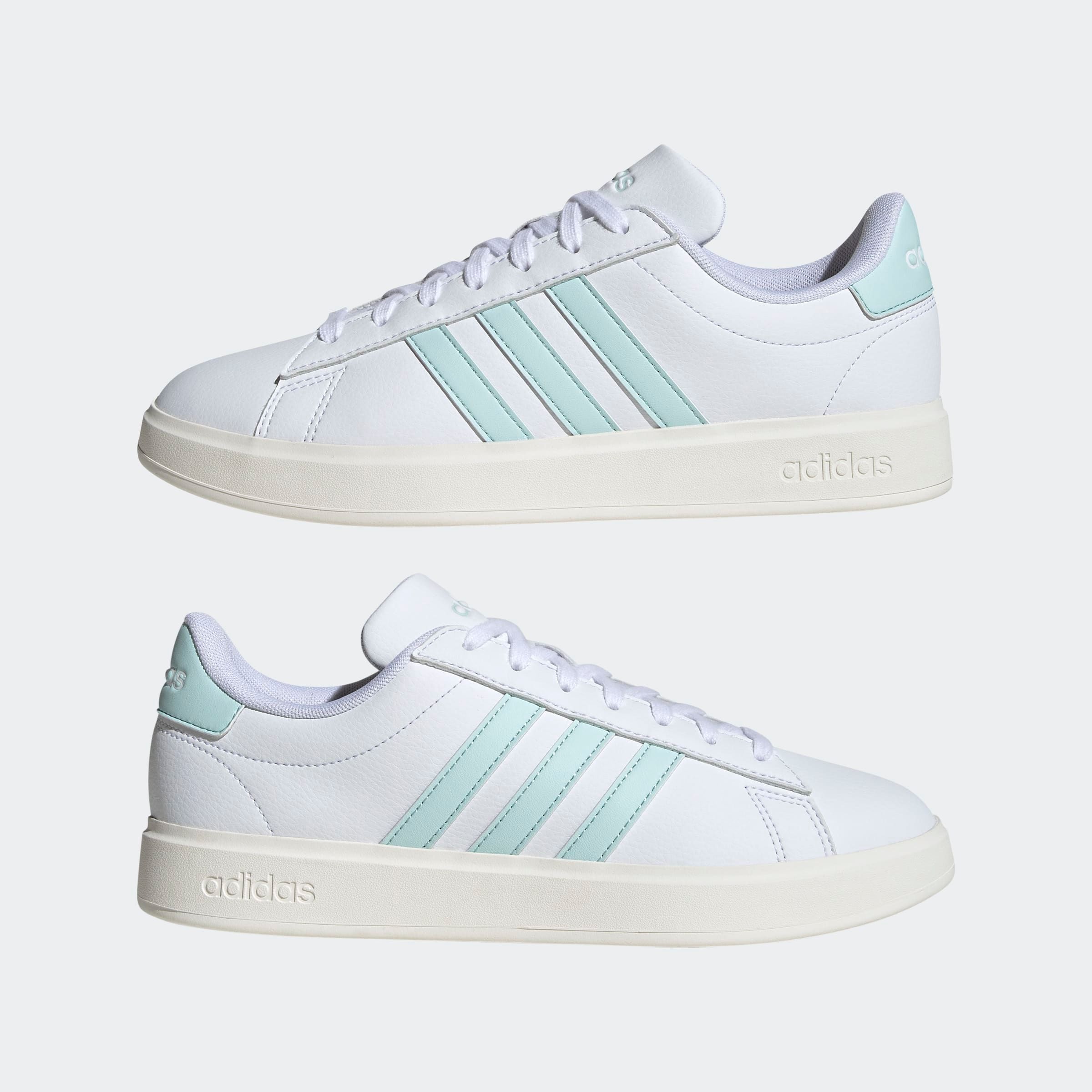 adidas Sportswear Sneaker »GRAND COURT CLOUDFOAM LIFESTYLE COURT COMFORT«, Design auf den Spuren des adidas Superstar